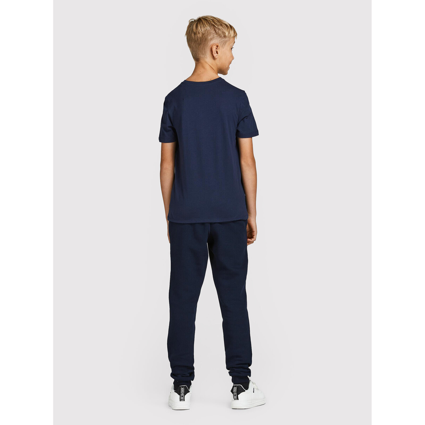 Jack&Jones Junior Teplákové nohavice Logo 12213086 Tmavomodrá Regular Fit - Pepit.sk