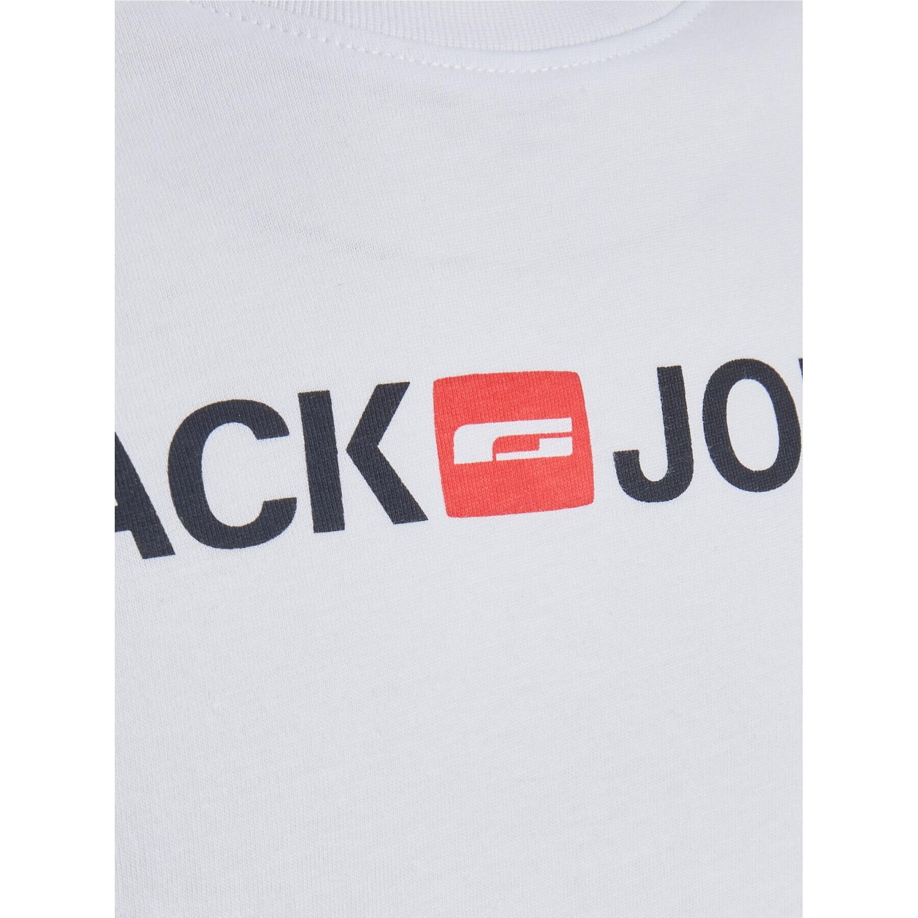 Jack&Jones Junior Tričko Corp 12212865 Biela Regular Fit - Pepit.sk