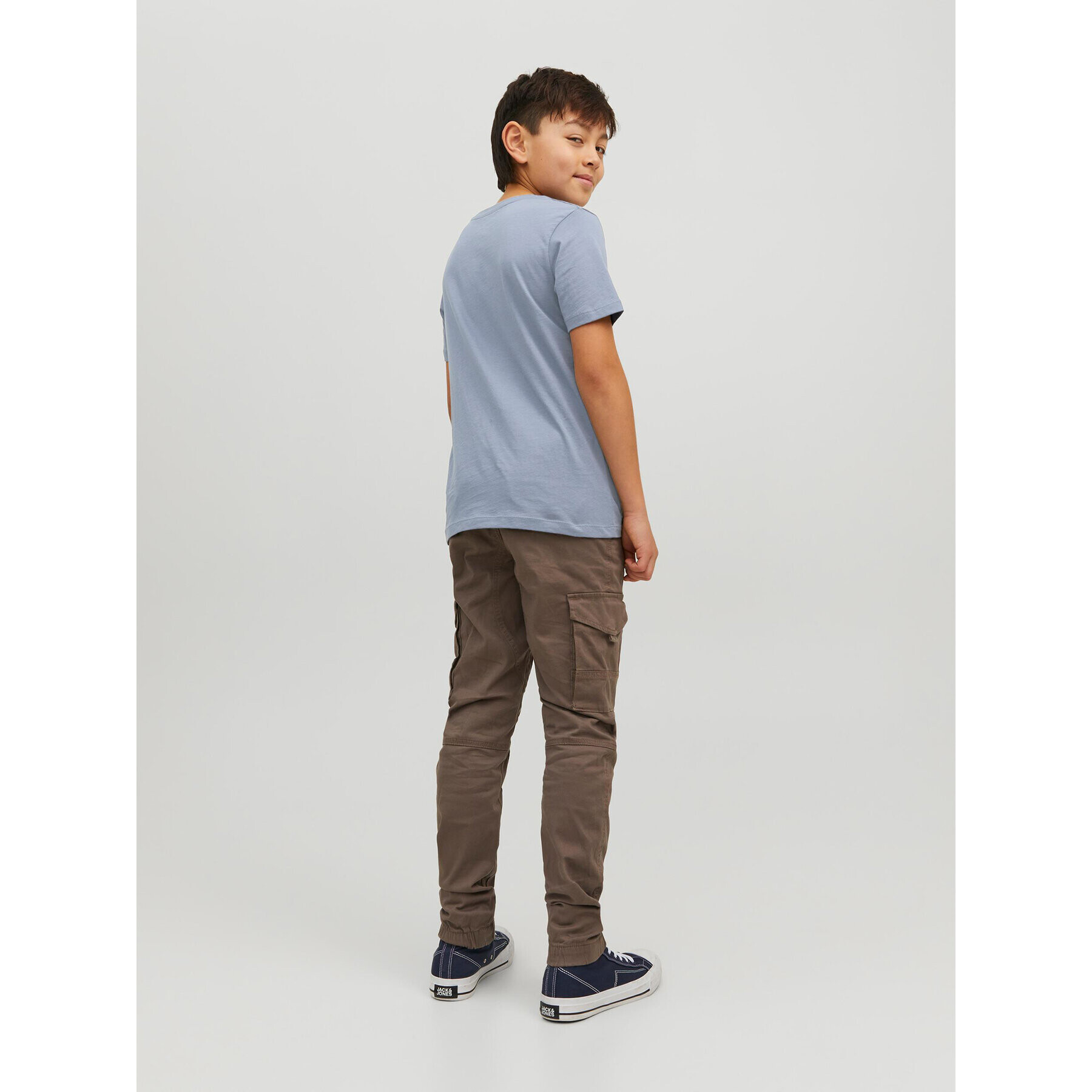 Jack&Jones Junior Tričko Corp Logo 12152730 Modrá Regular Fit - Pepit.sk