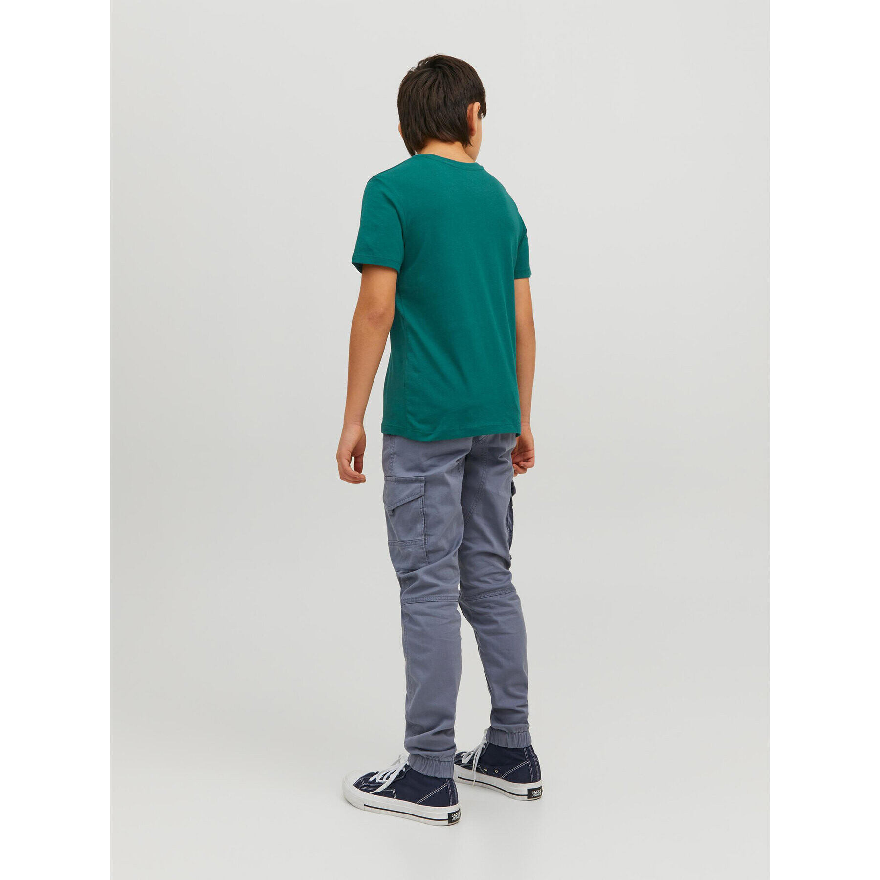 Jack&Jones Junior Tričko Corp Logo 12152730 Zelená Regular Fit - Pepit.sk