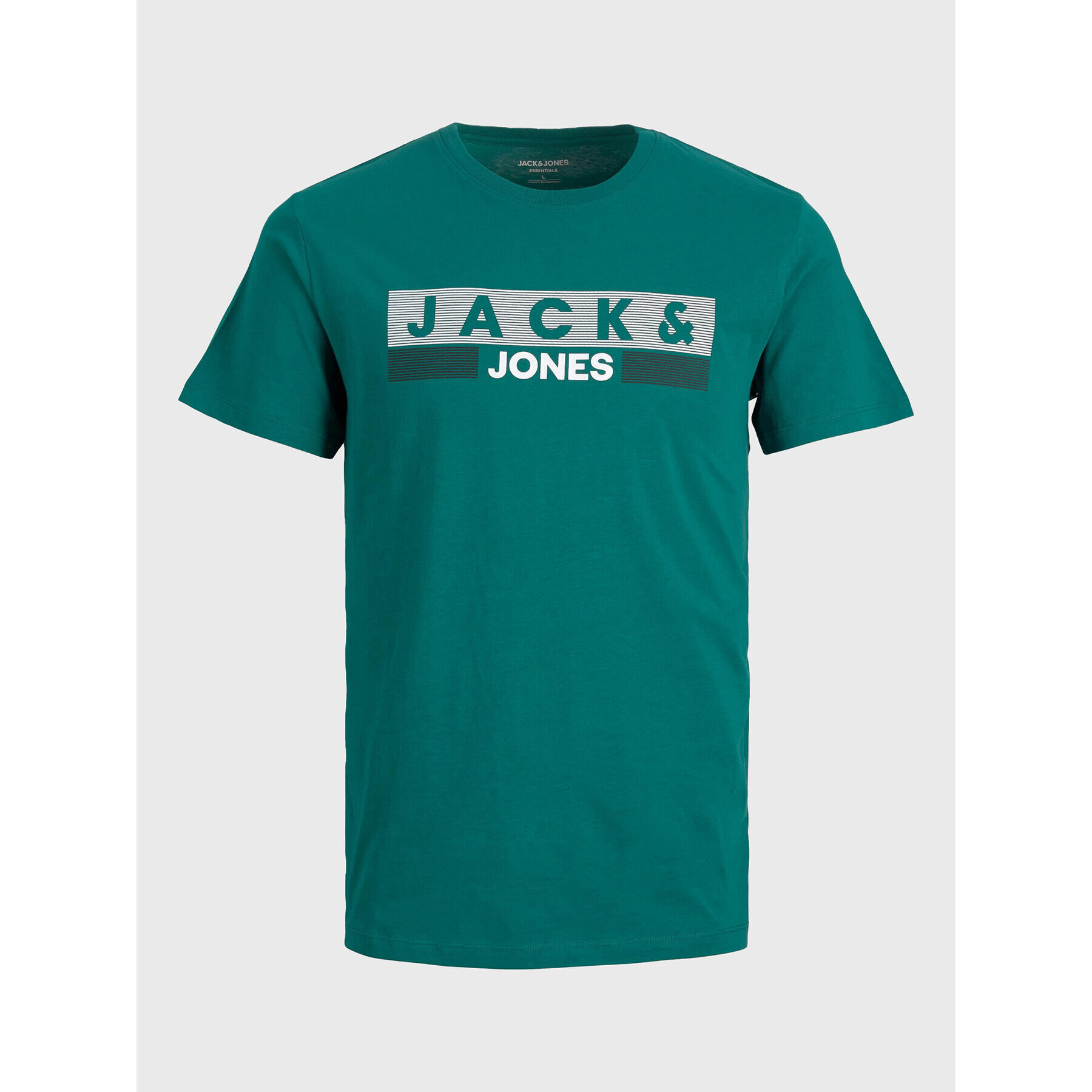 Jack&Jones Junior Tričko Corp Logo 12231298 Zelená Regular Fit - Pepit.sk