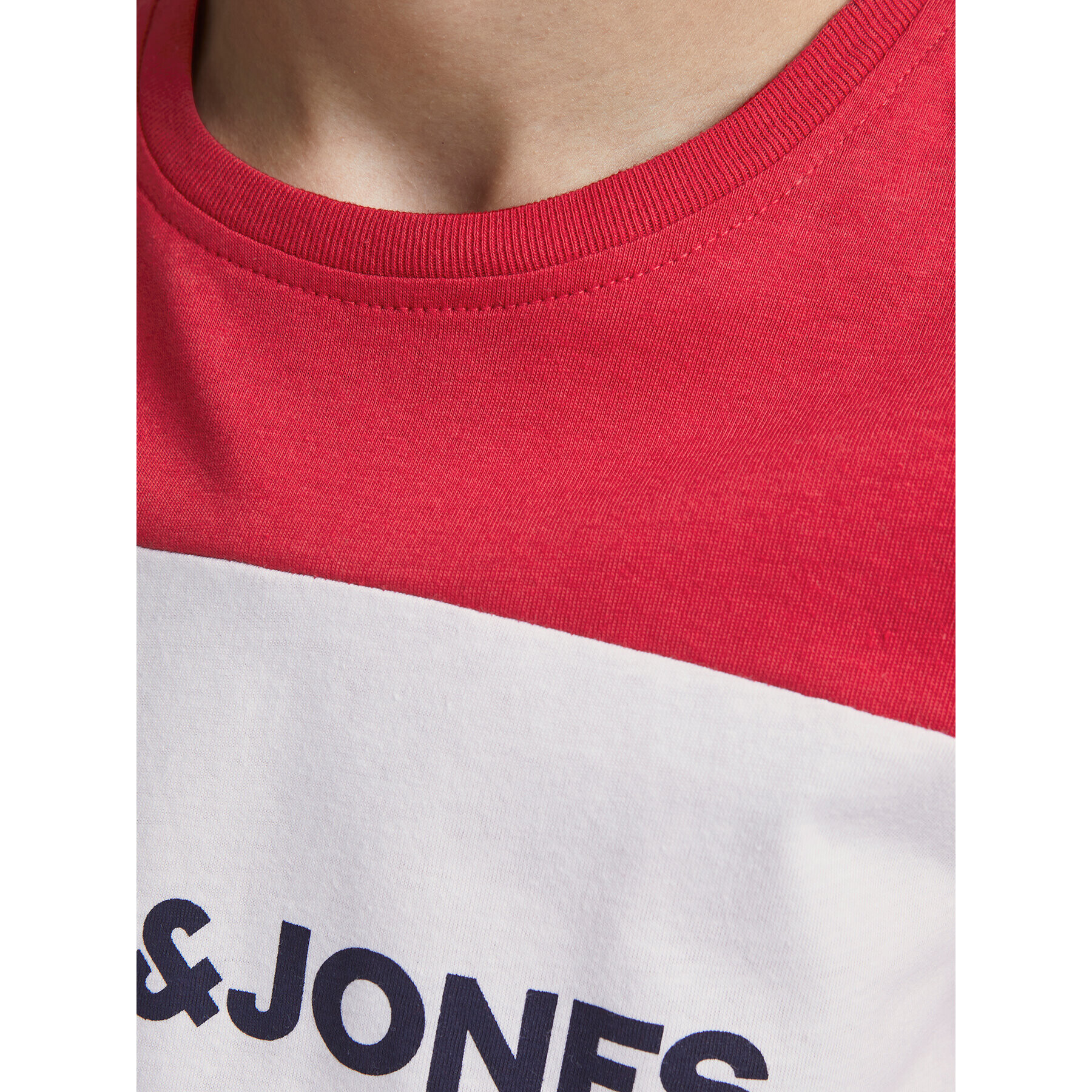 Jack&Jones Junior Tričko Logo Blocking 12174282 Farebná Regular Fit - Pepit.sk