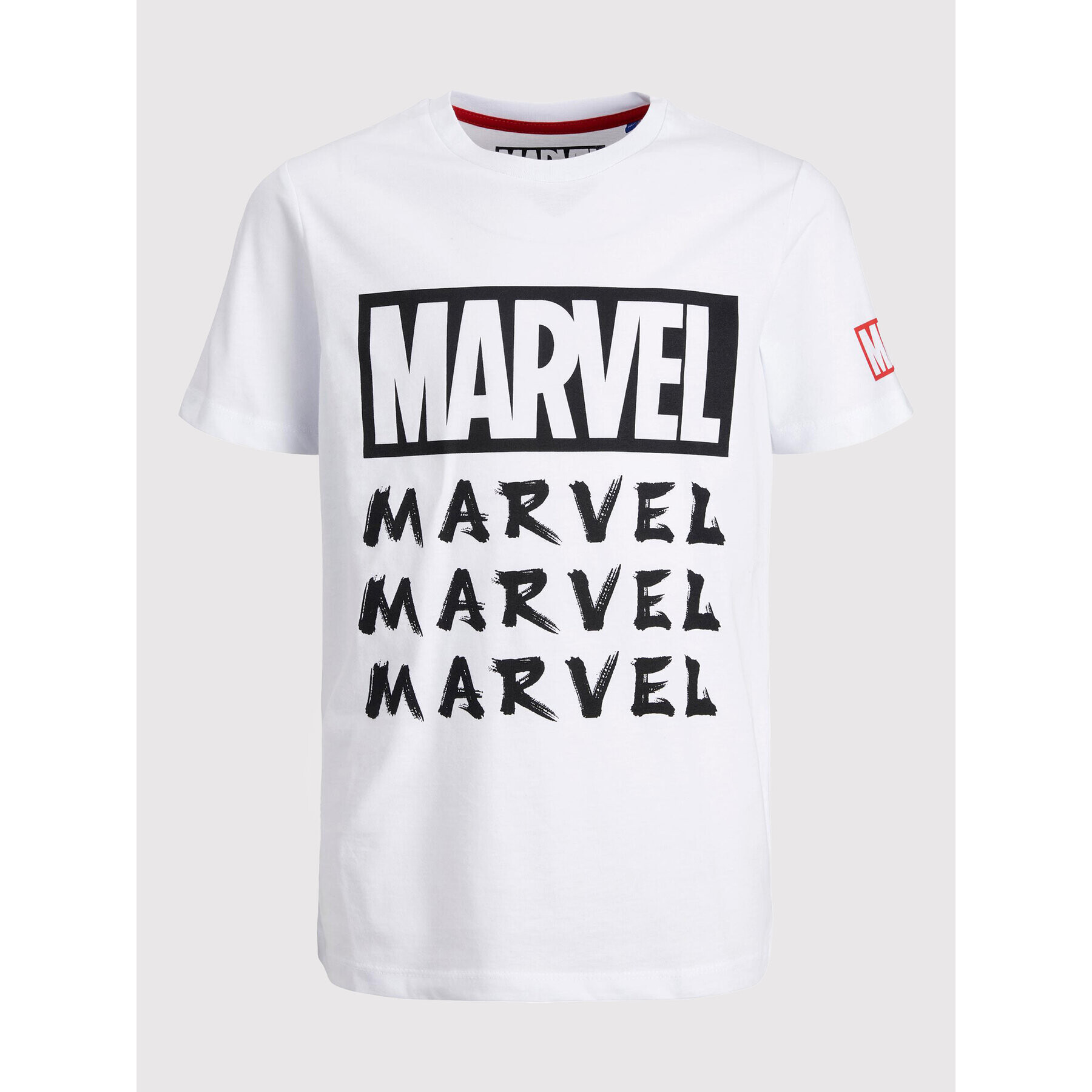 Jack&Jones Junior Tričko MARVEL 12217797 Biela Regular Fit - Pepit.sk