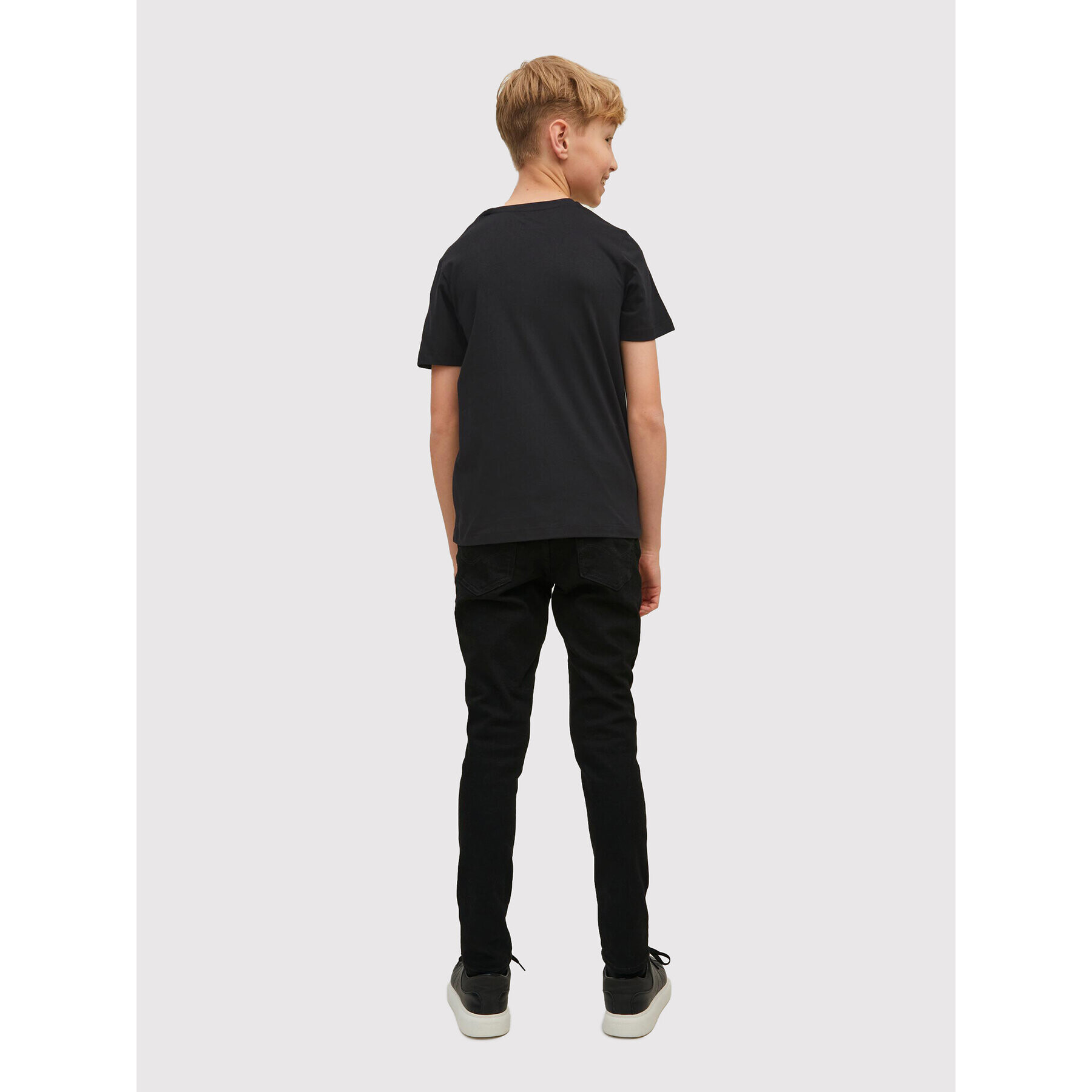 Jack&Jones Junior Tričko MARVEL Kanda 12217772 Čierna Regular Fit - Pepit.sk