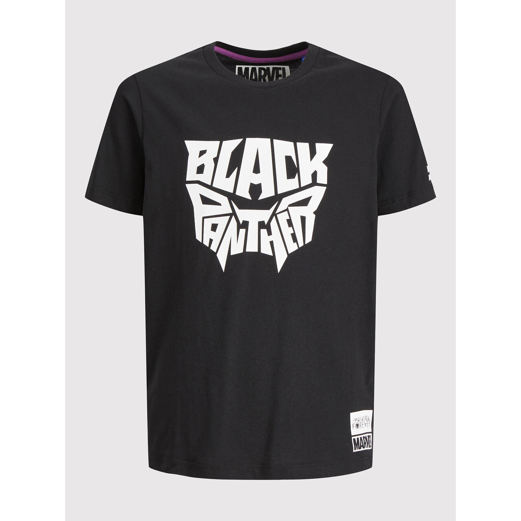 Jack&Jones Junior Tričko MARVEL Kanda 12217772 Čierna Regular Fit - Pepit.sk