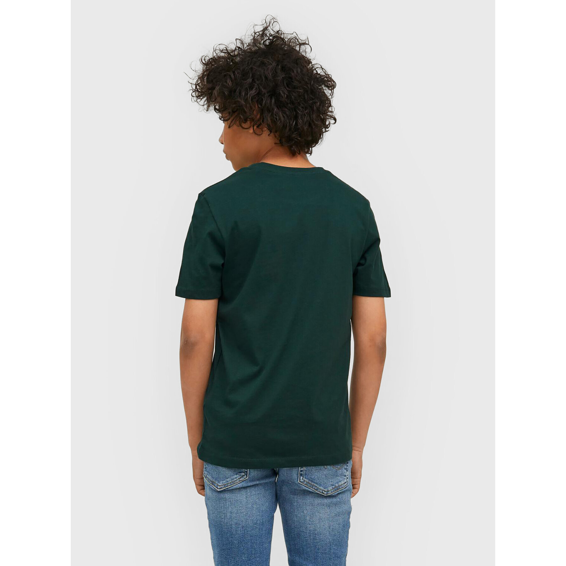 Jack&Jones Junior Tričko Ron 12213273 Zelená Regular Fit - Pepit.sk