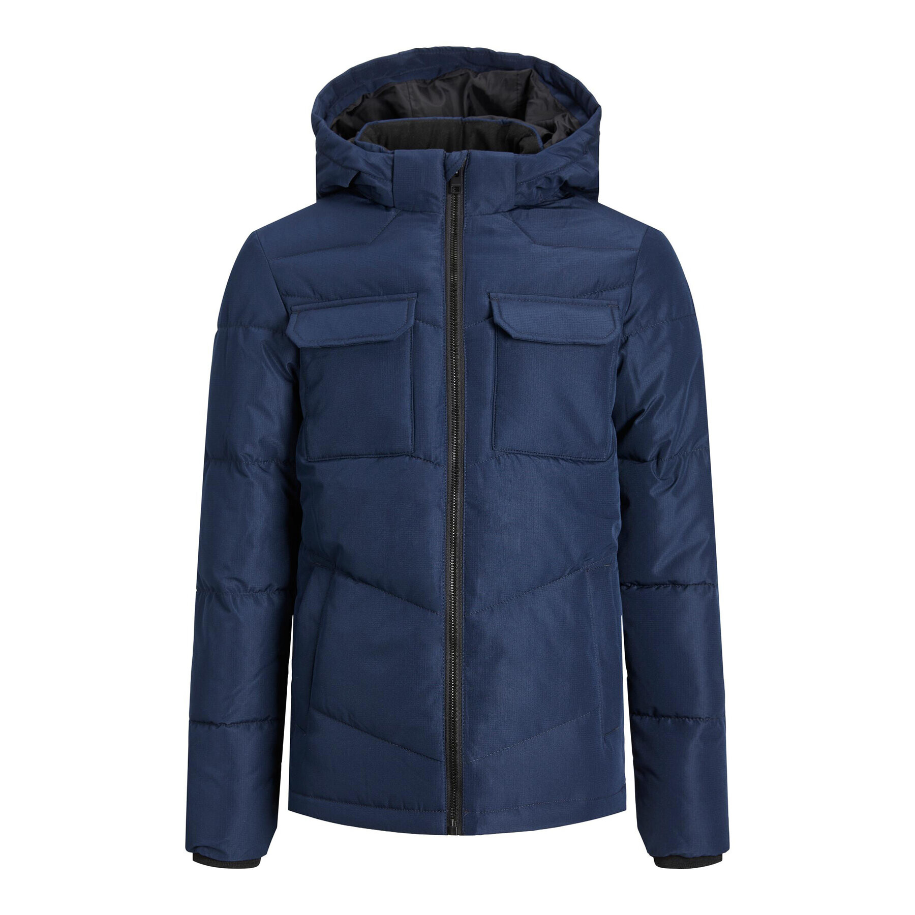 Jack&Jones Junior Vatovaná bunda 12236556 Tmavomodrá Regular Fit - Pepit.sk