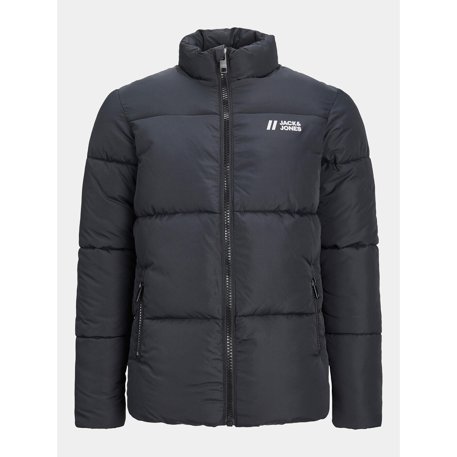 Jack&Jones Junior Vatovaná bunda 12238960 Čierna Regular Fit - Pepit.sk