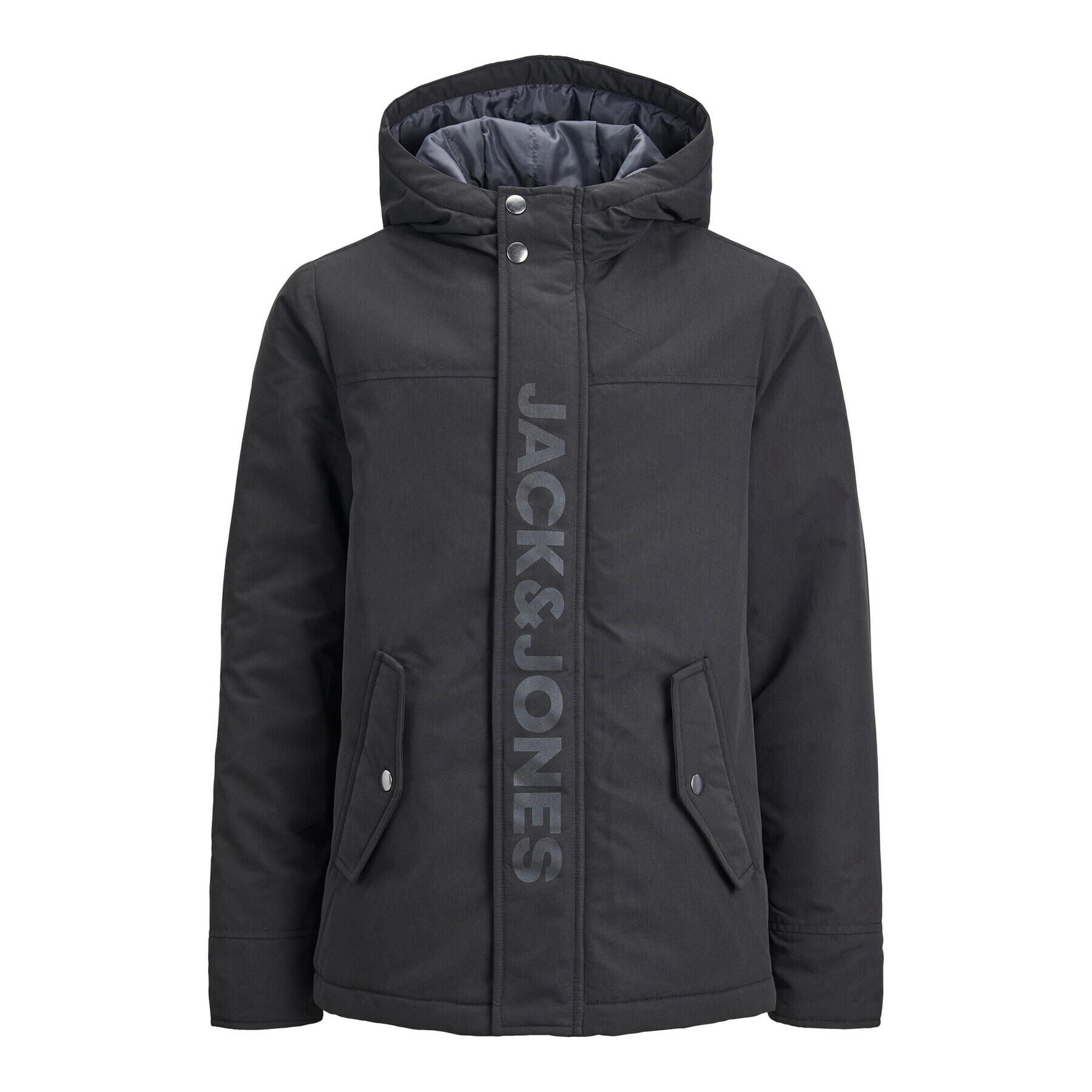 Jack&Jones Junior Zimné bundy 12237517 Čierna Regular Fit - Pepit.sk