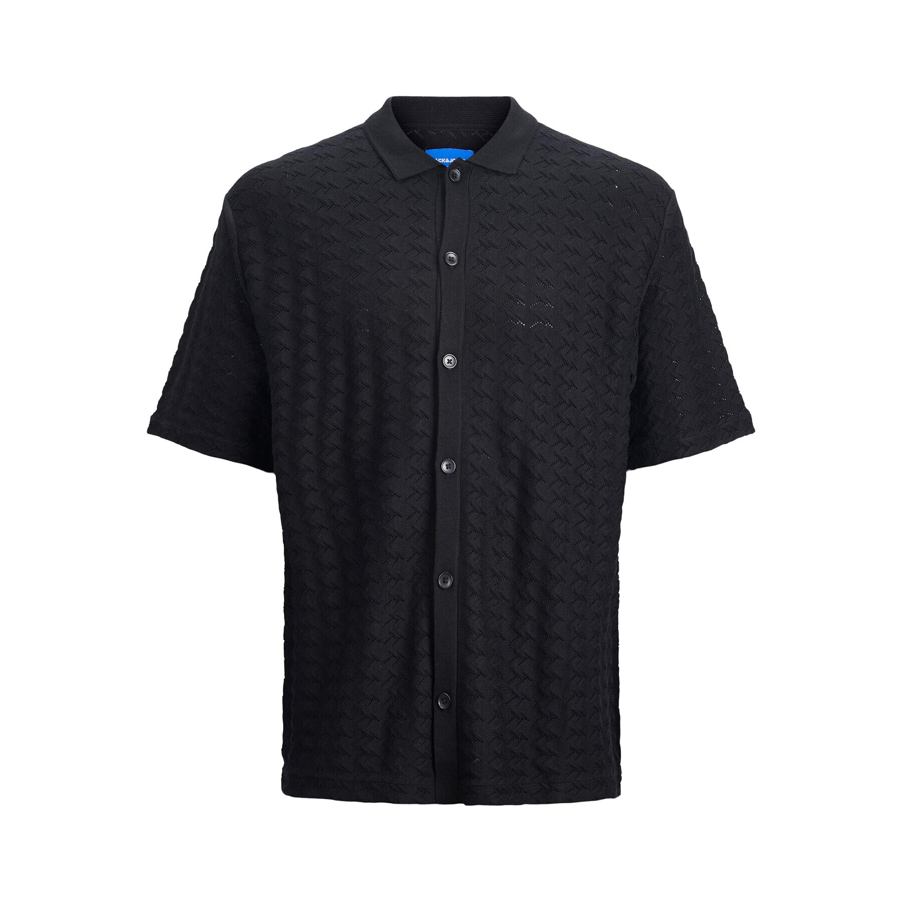 Jack&Jones Kardigán Belmont 12234327 Čierna Relaxed Fit - Pepit.sk