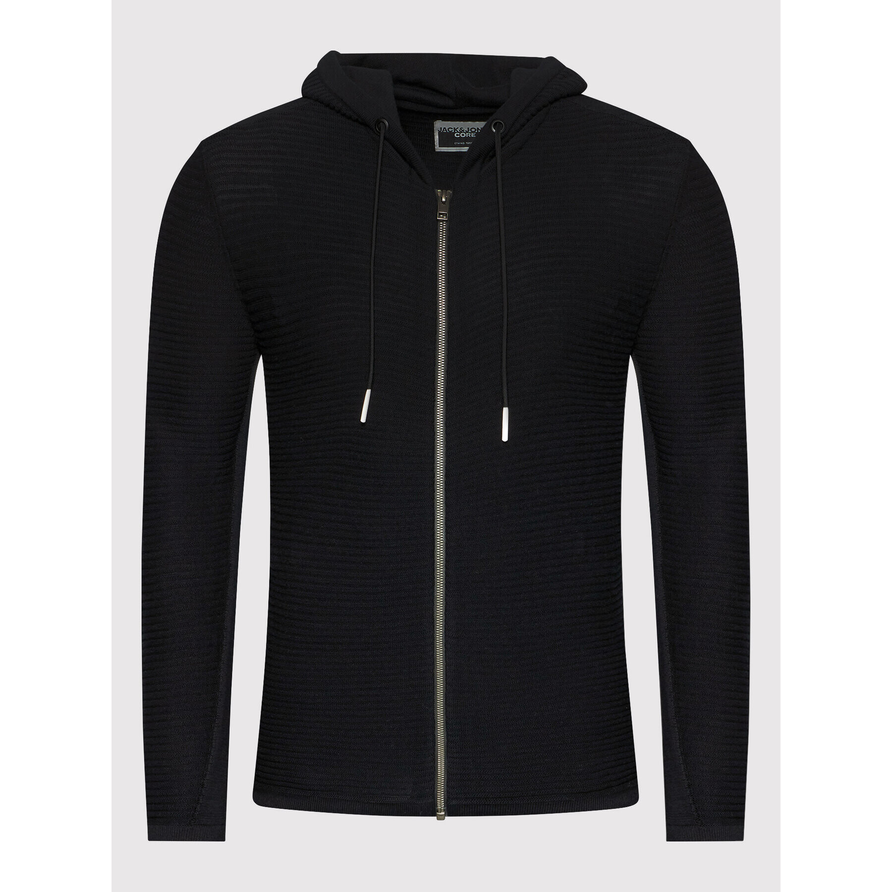 Jack&Jones Kardigán Tack 12197223 Čierna Regular Fit - Pepit.sk