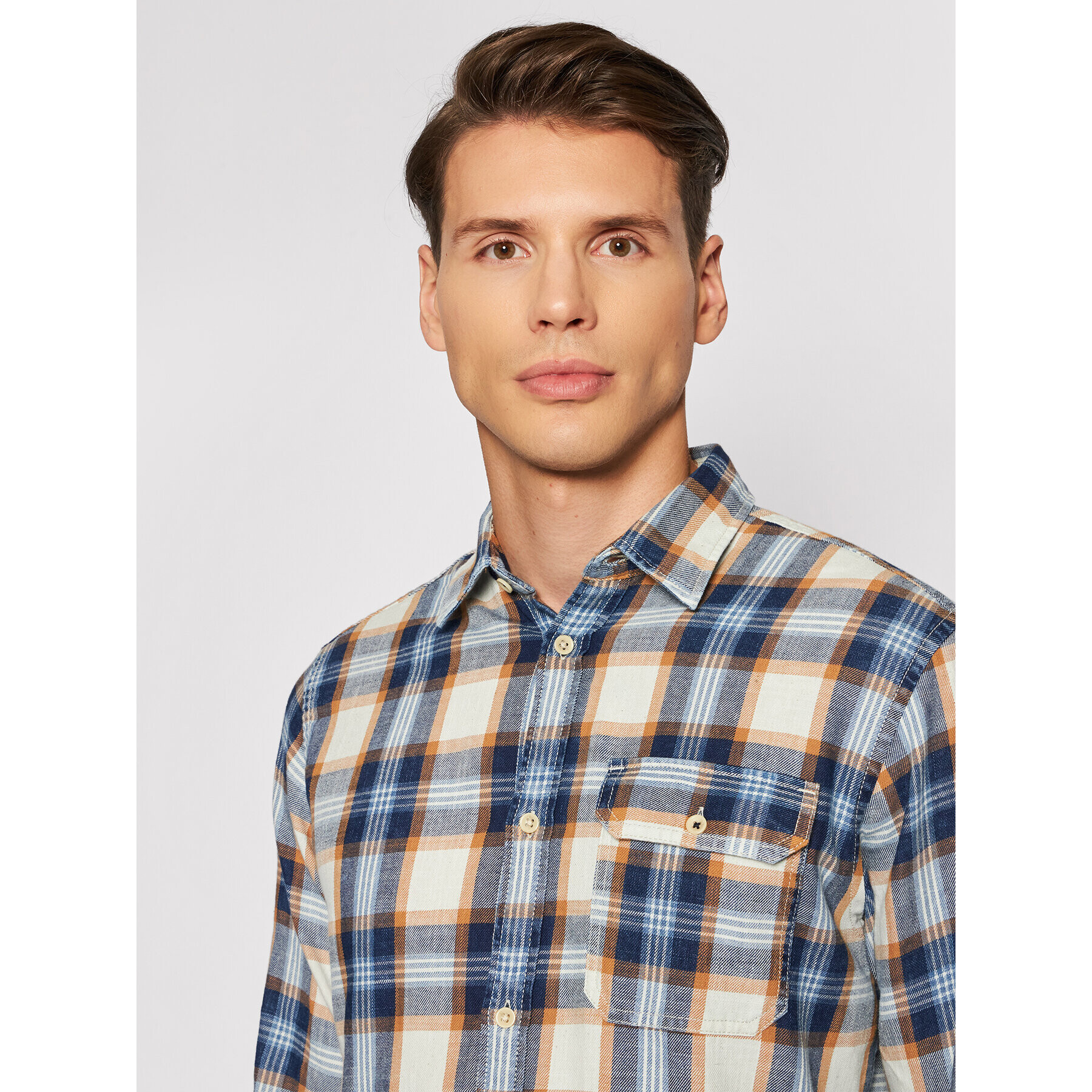 Jack&Jones Košeľa Jones 12191169 Modrá Regular Fit - Pepit.sk