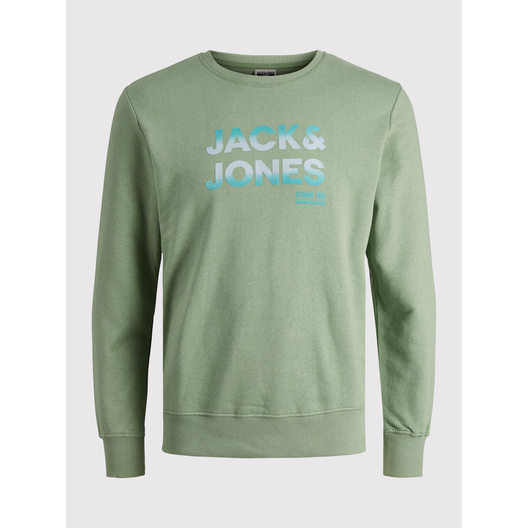 Jack&Jones Mikina Seth 12210869 Zelená Regular Fit - Pepit.sk