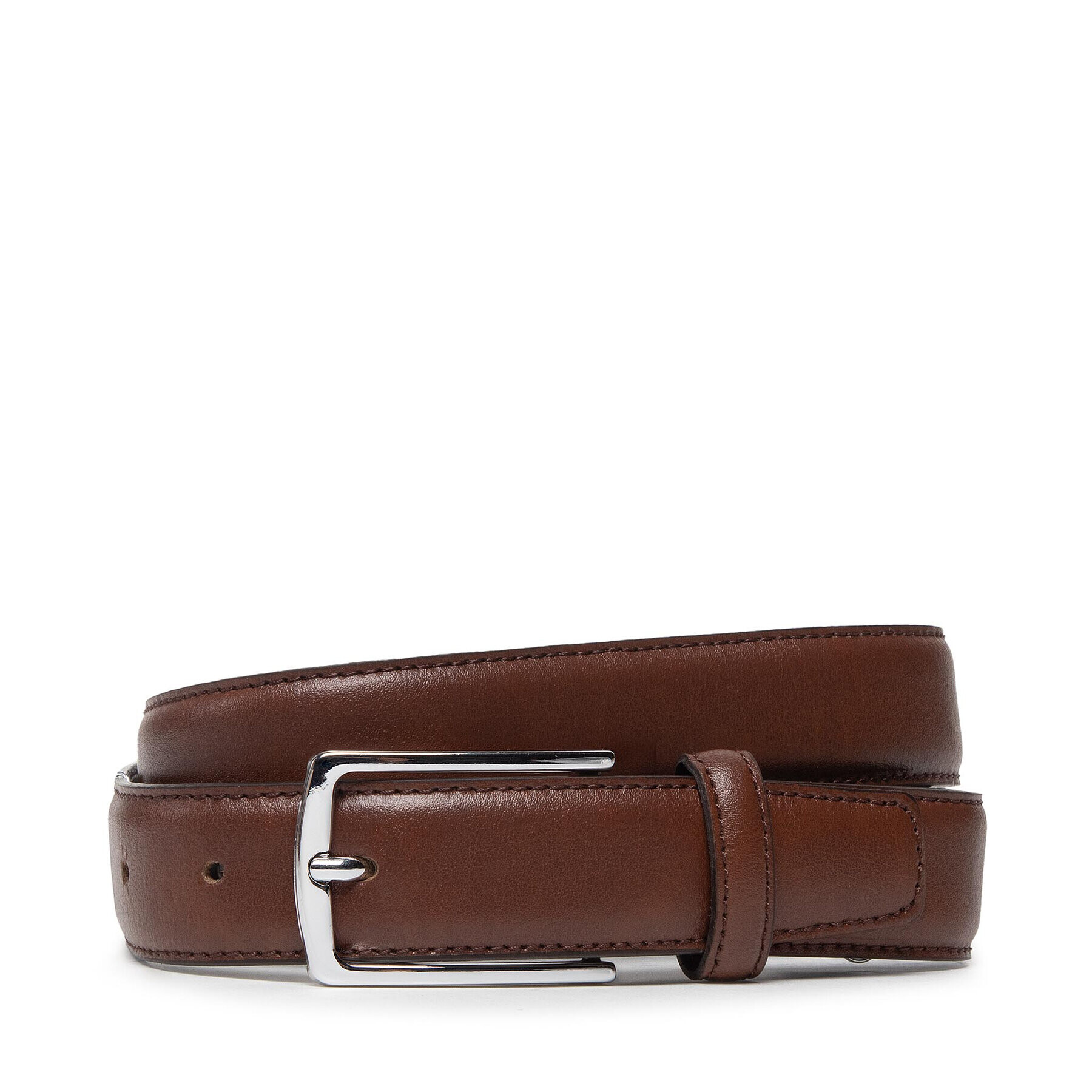 Jack&Jones Pánsky opasok Jacchristopher Belt Noos 12136795 Hnedá - Pepit.sk