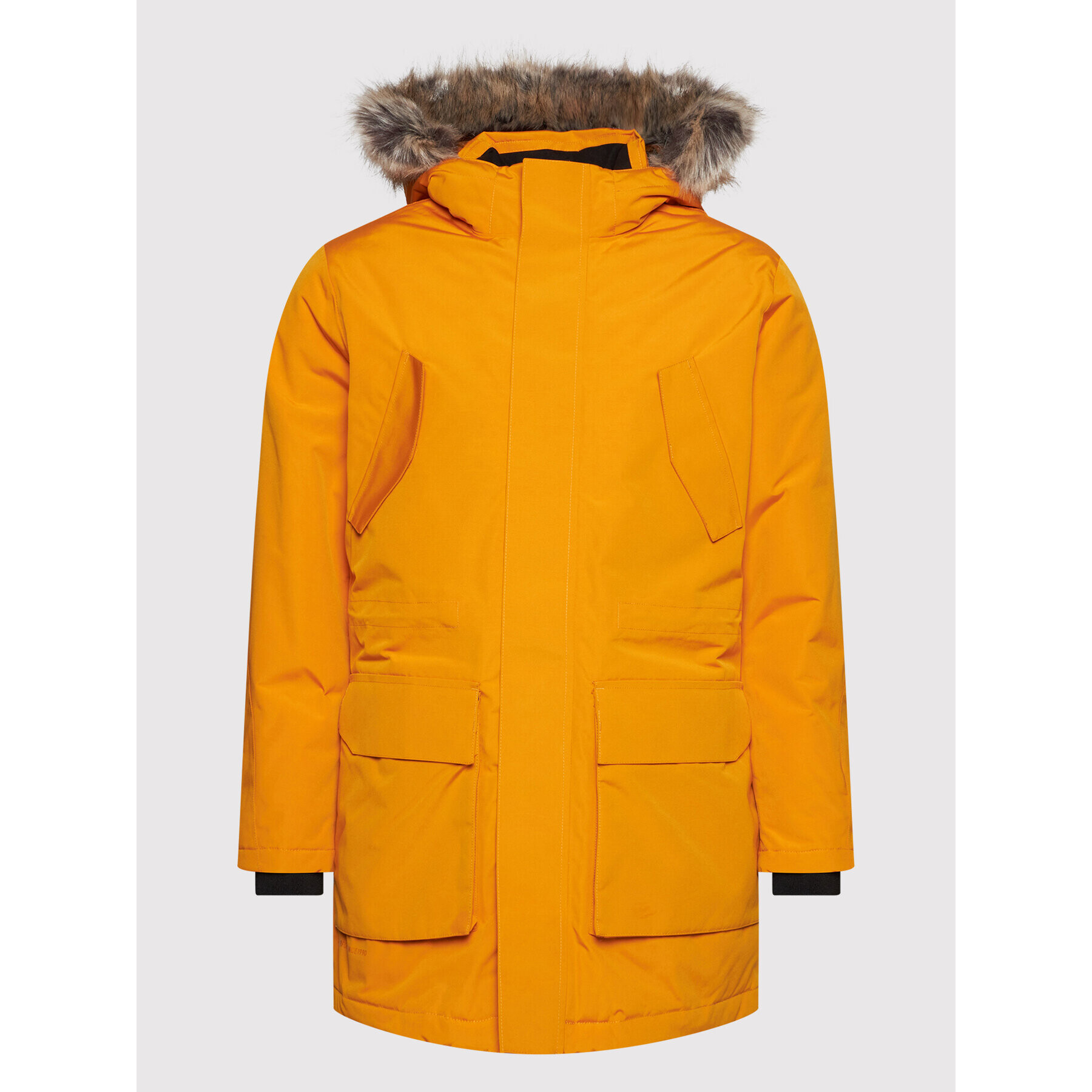 Jack&Jones Parka Meyland Hybrid 12157936 Oranžová Regular Fit - Pepit.sk