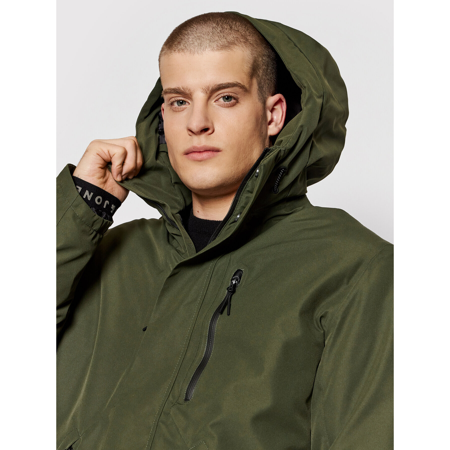 Jack&Jones Parka Northpoint 12190024 Zelená Regular Fit - Pepit.sk