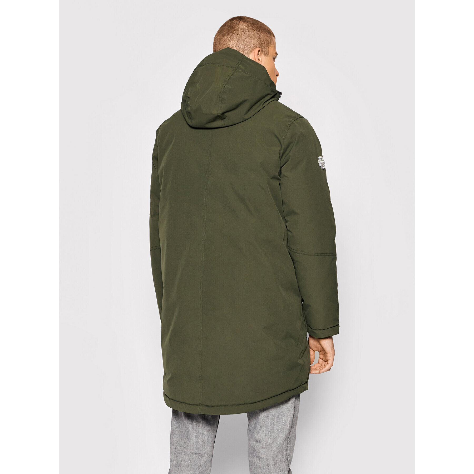 Jack&Jones Parka Terrazzo 12192668 Zelená Regular Fit - Pepit.sk