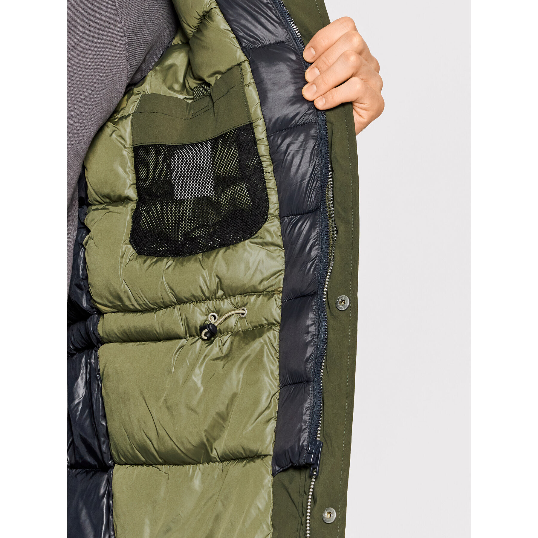 Jack&Jones Parka Terrazzo 12192668 Zelená Regular Fit - Pepit.sk