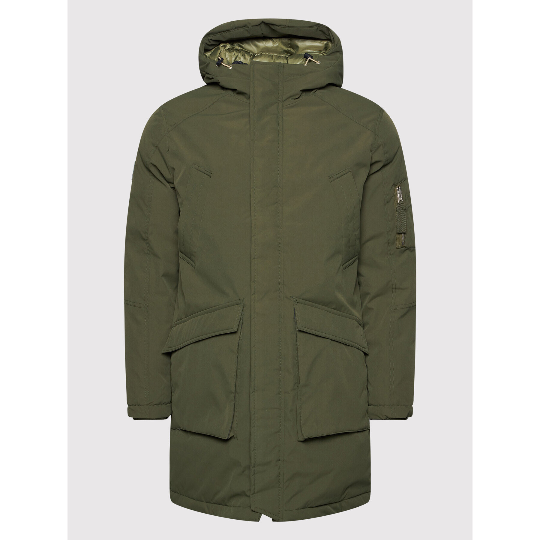 Jack&Jones Parka Terrazzo 12192668 Zelená Regular Fit - Pepit.sk