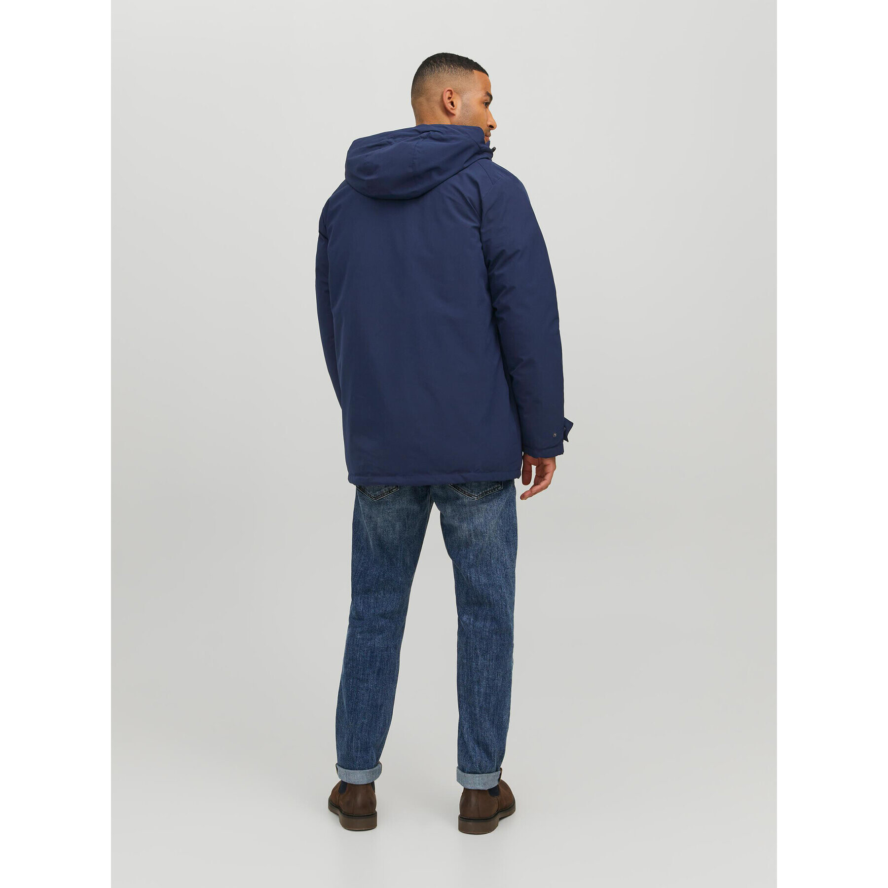 Jack&Jones Parka Tiko 12211896 Tmavomodrá Regular Fit - Pepit.sk