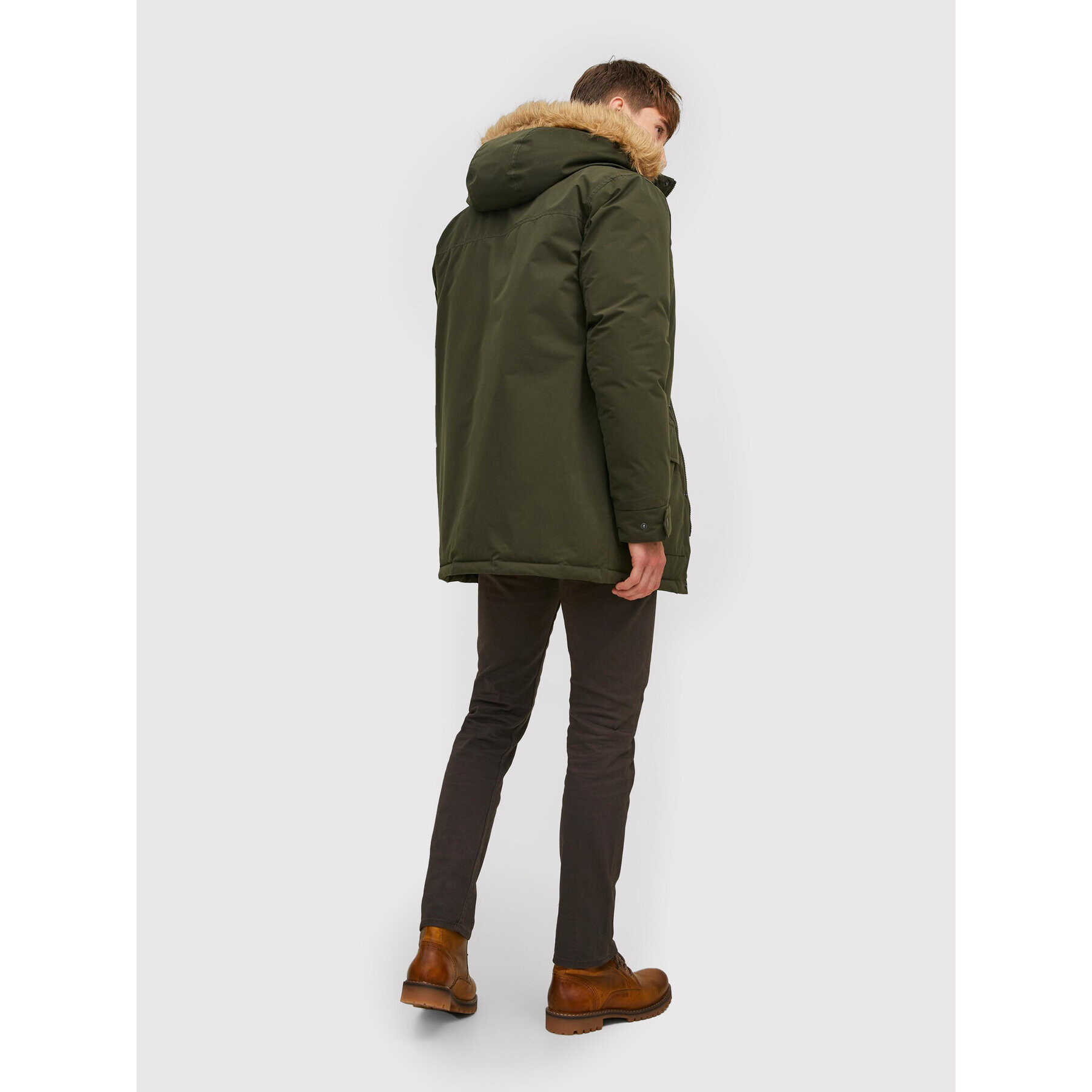 Jack&Jones Parka Winner 12211948 Zelená Regular Fit - Pepit.sk