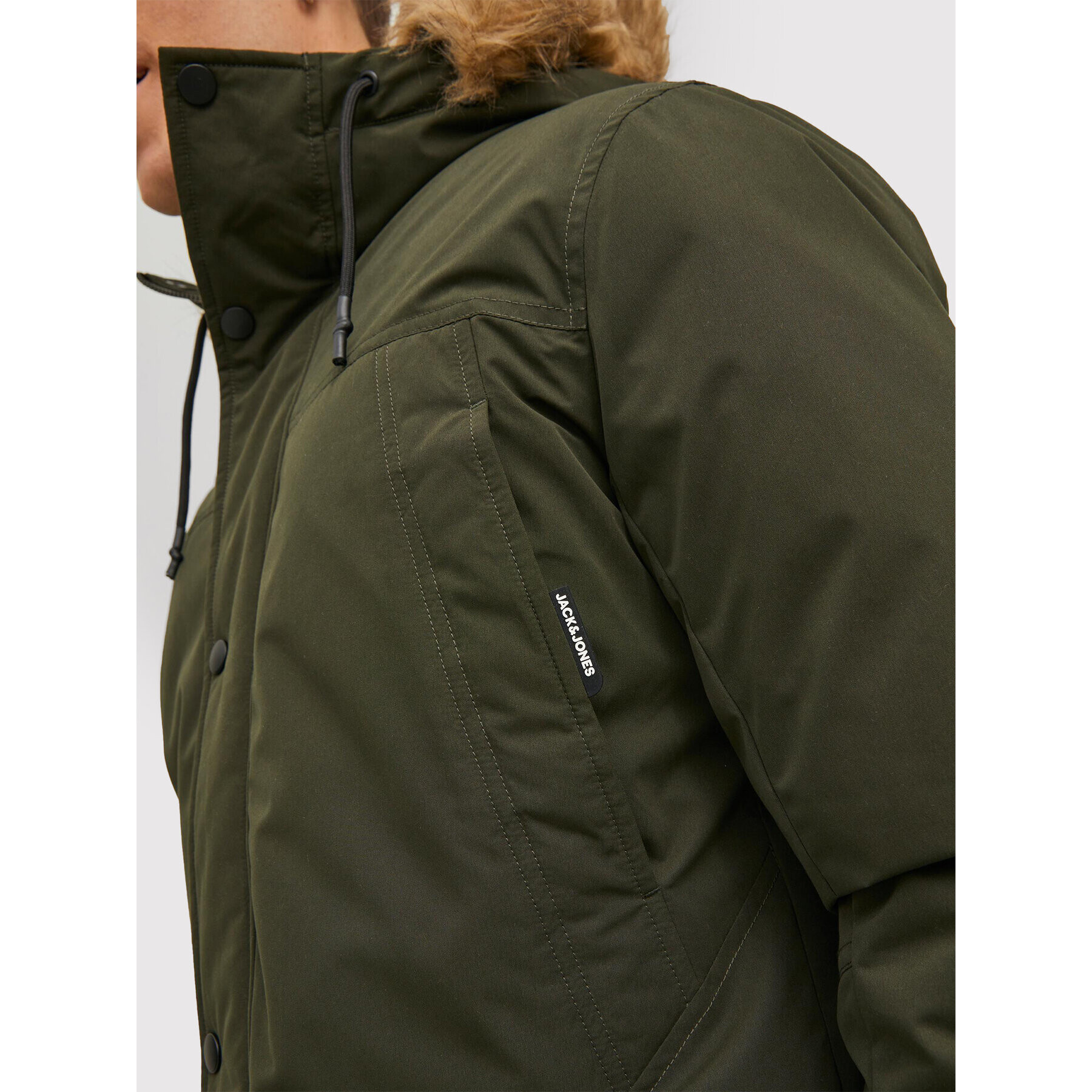 Jack&Jones Parka Winner 12211948 Zelená Regular Fit - Pepit.sk