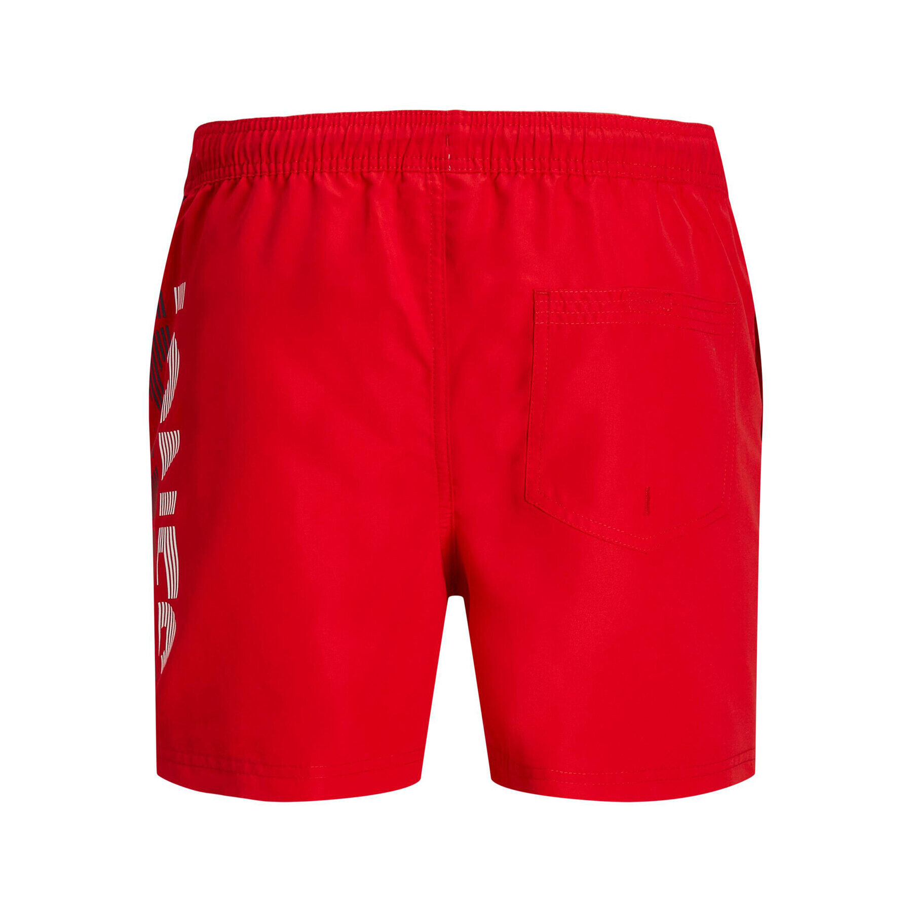 Jack&Jones Plavecké šortky Fiji 12225967 Červená Regular Fit - Pepit.sk