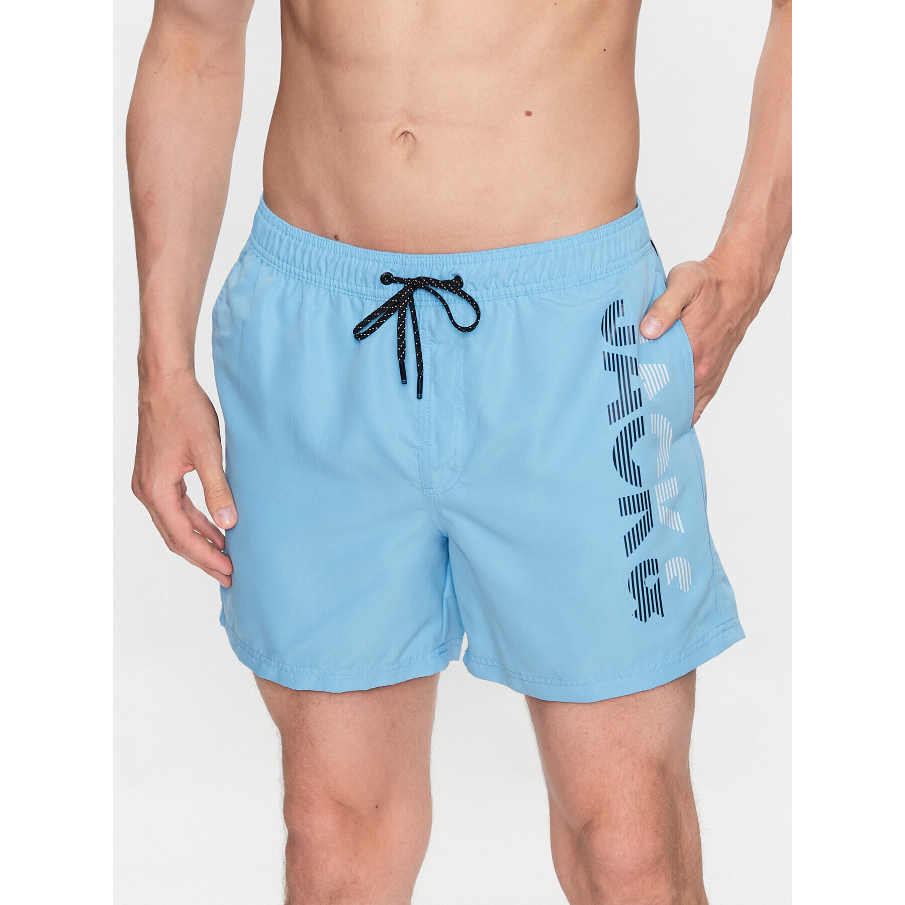 Jack&Jones Plavecké šortky Fiji 12225967 Modrá Regular Fit - Pepit.sk