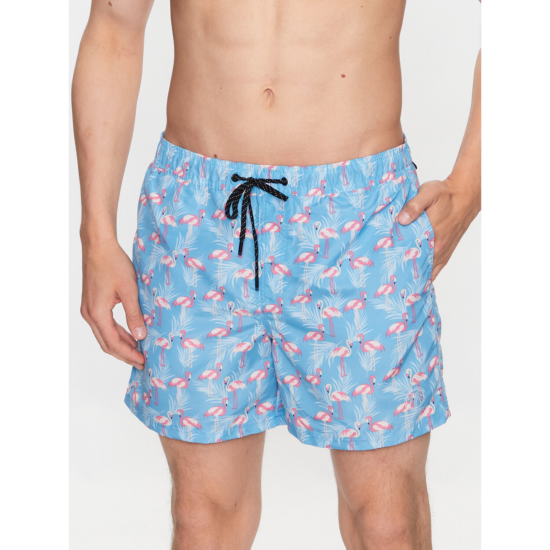 Jack&Jones Plavecké šortky Fiji 12227247 Modrá Regular Fit - Pepit.sk