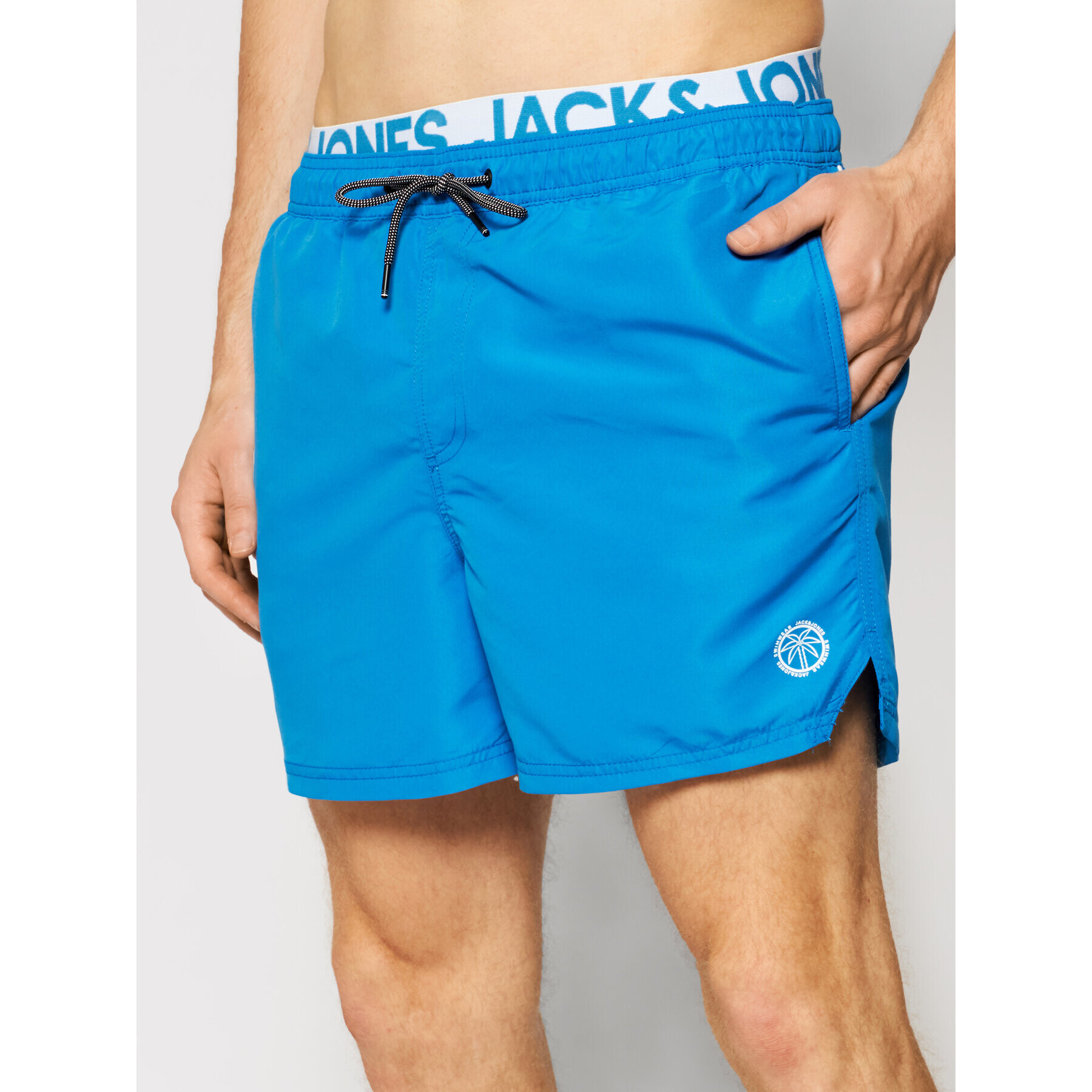 Jack&Jones Plavecké šortky Bali 12183795 Modrá Regular Fit - Pepit.sk