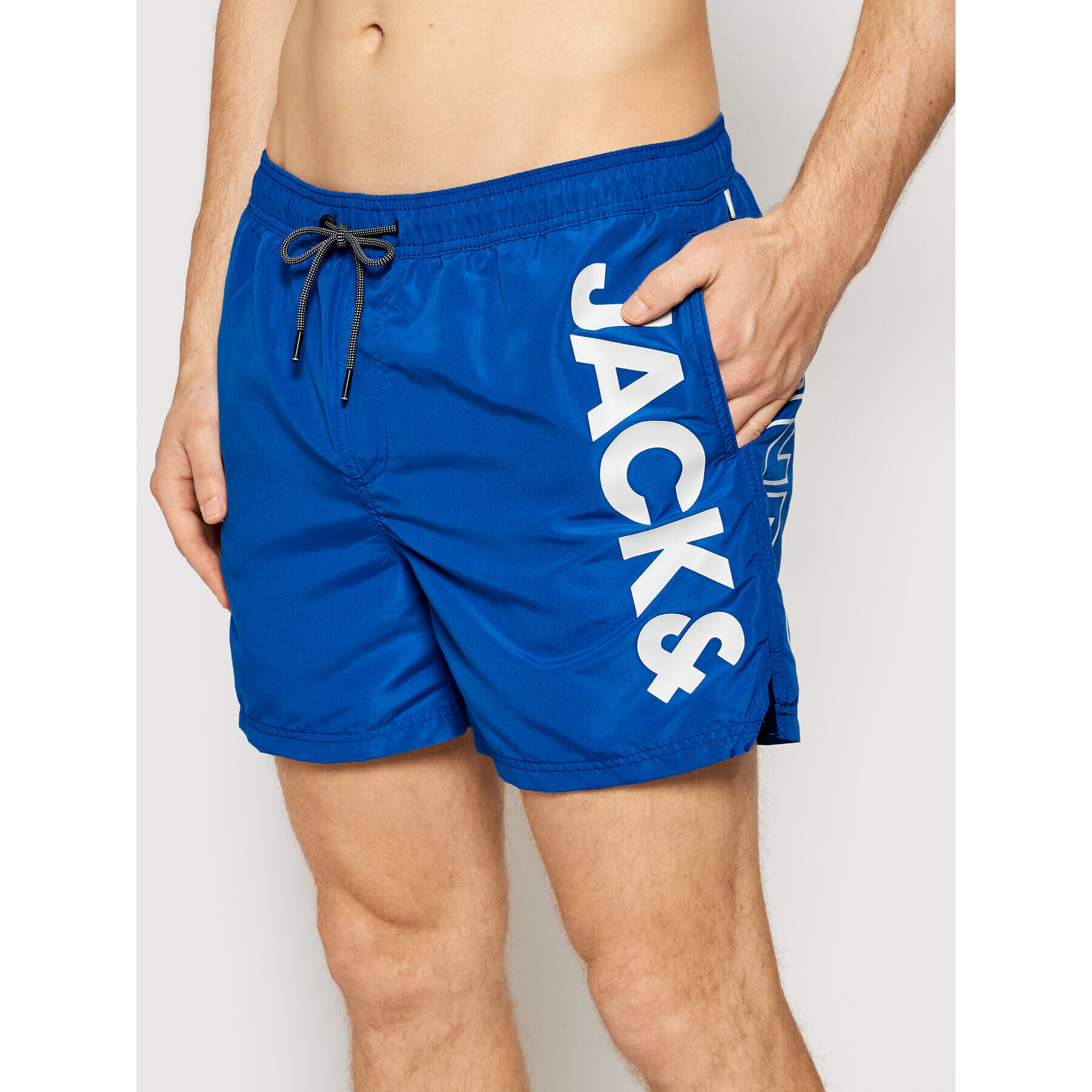 Jack&Jones Plavecké šortky Bali 12183806 Tmavomodrá Regular Fit - Pepit.sk