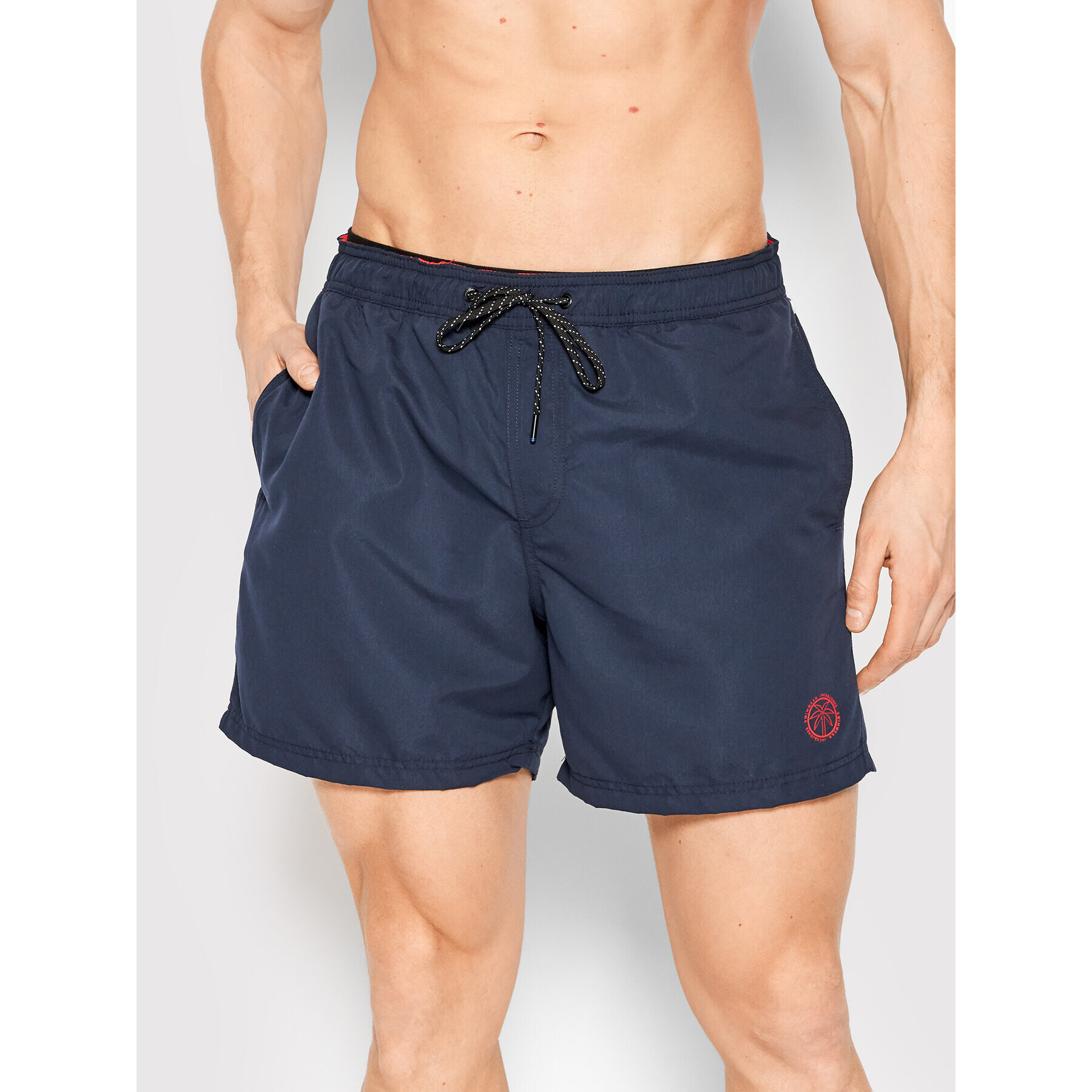 Jack&Jones Plavecké šortky Crete 12202956 Tmavomodrá Regular Fit - Pepit.sk