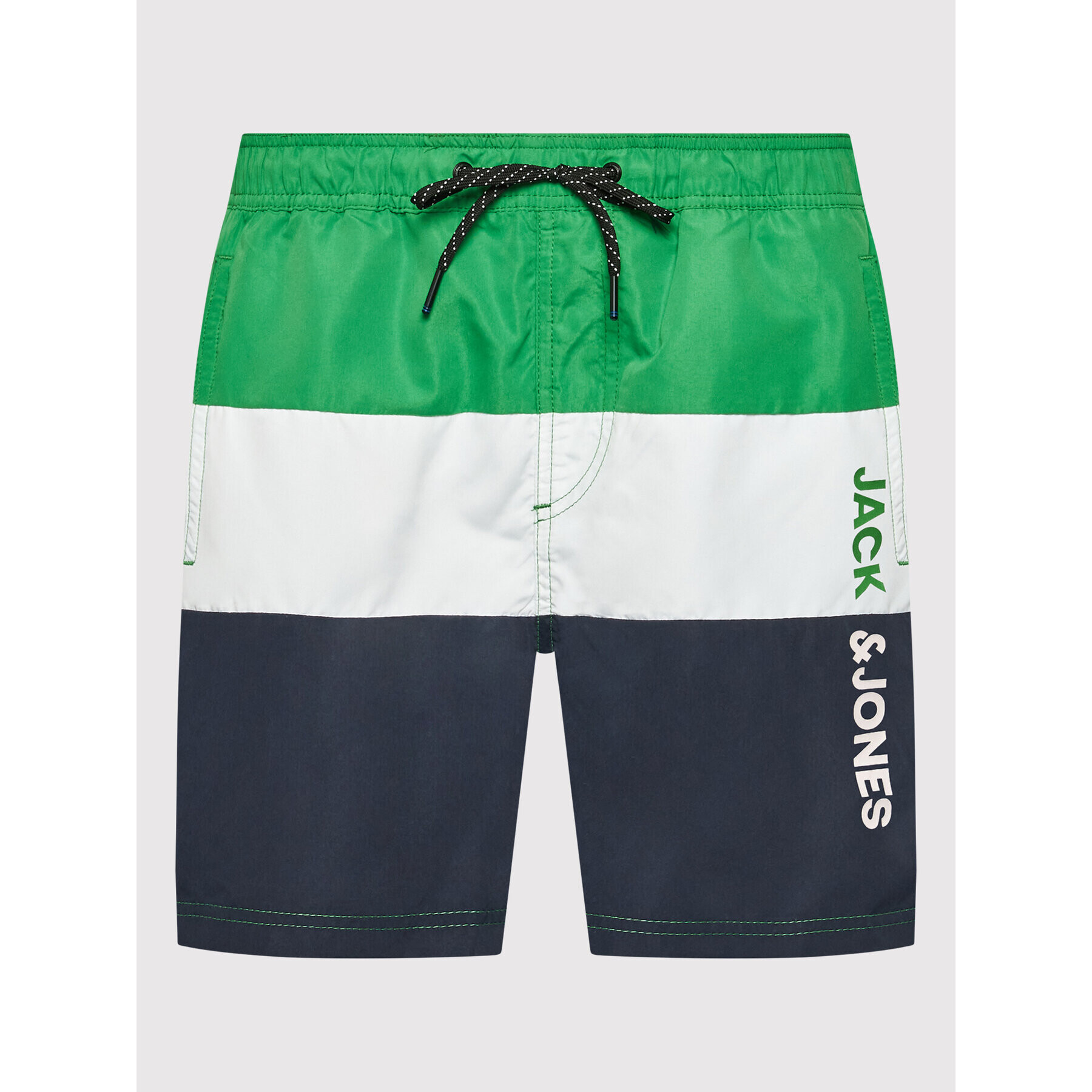 Jack&Jones Plavecké šortky Crete 12203731 Zelená Regular Fit - Pepit.sk