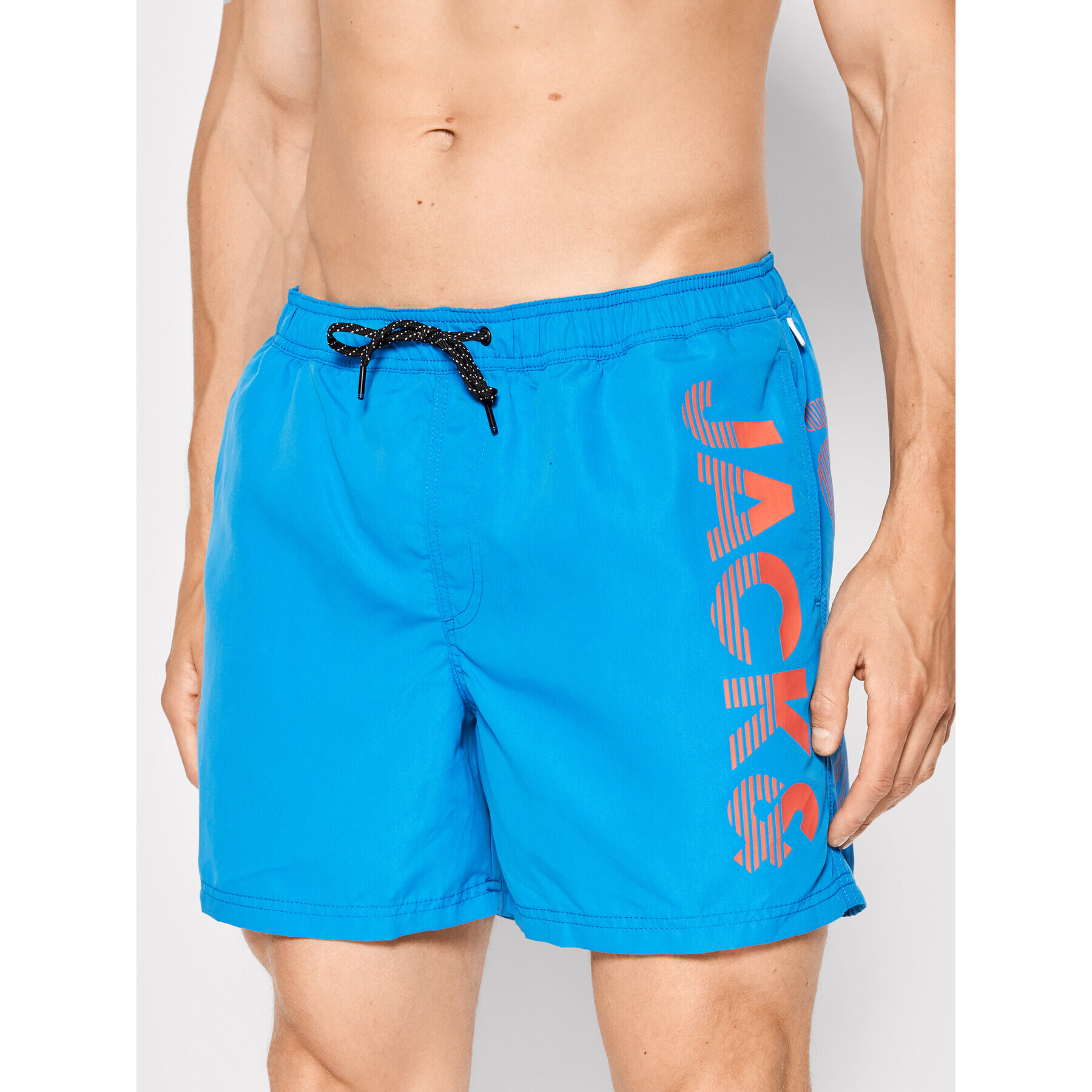 Jack&Jones Plavecké šortky Crete 12203826 Modrá Regular Fit - Pepit.sk