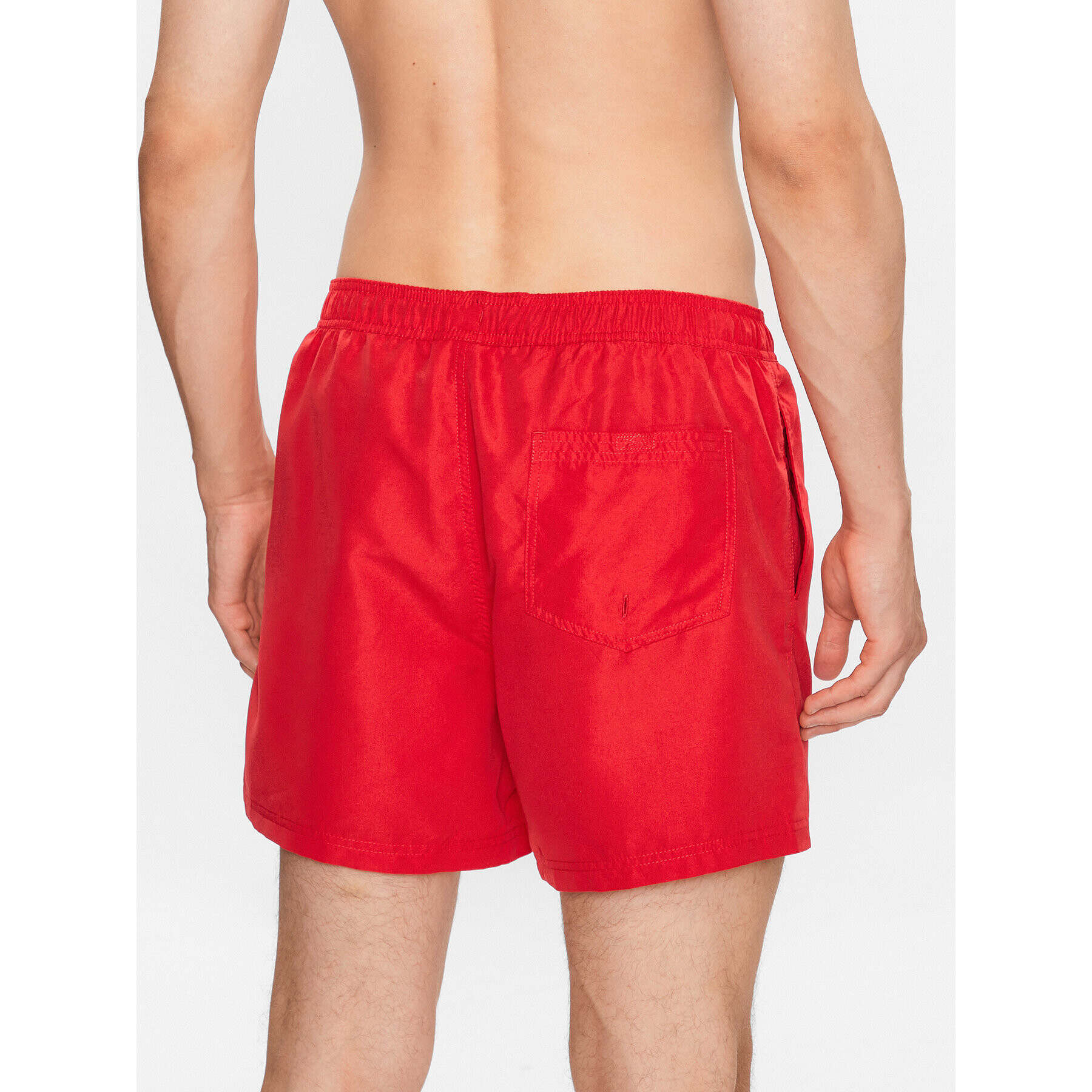 Jack&Jones Plavecké šortky Fiji 12225961 Červená Regular Fit - Pepit.sk