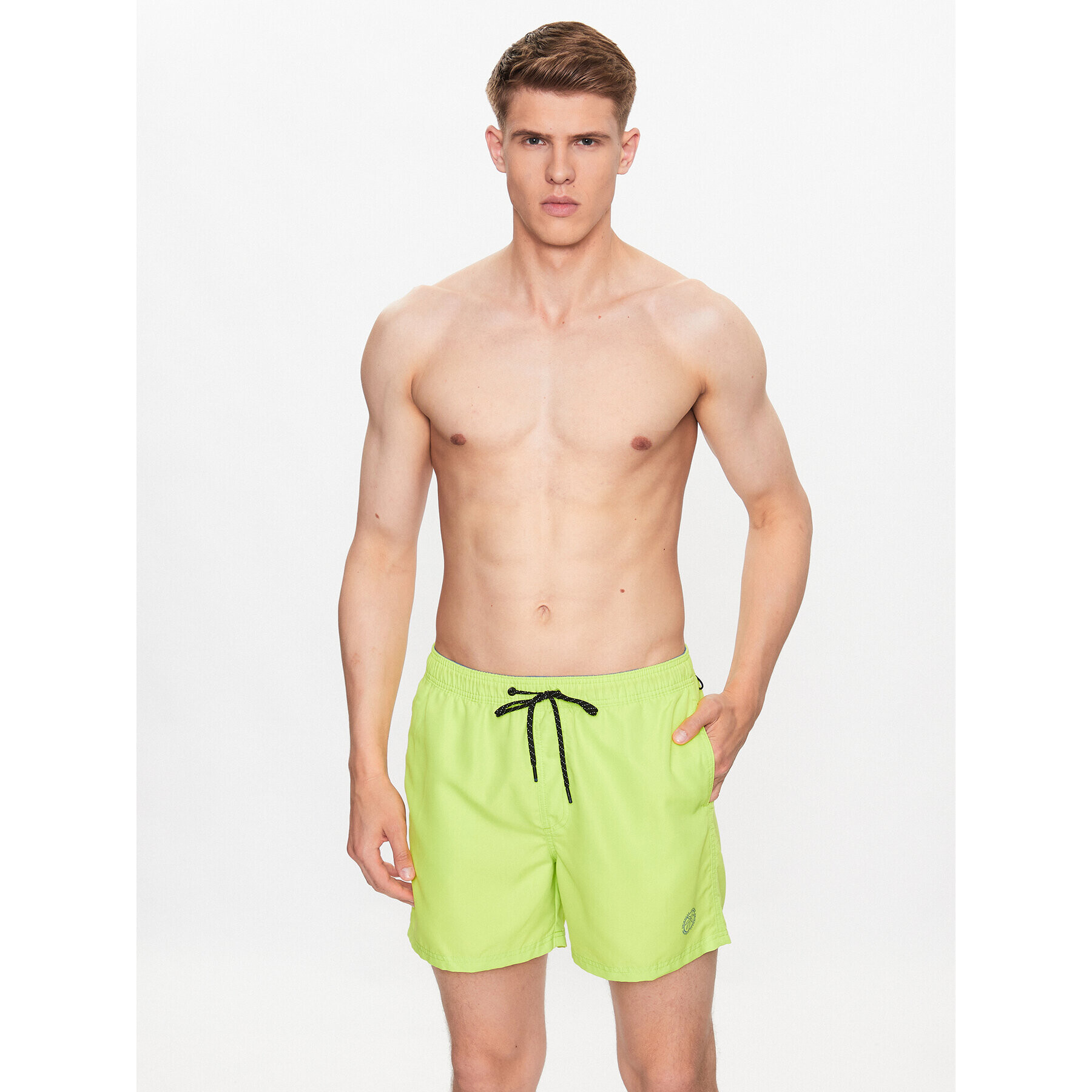 Jack&Jones Plavecké šortky Fiji 12225961 Žltá Regular Fit - Pepit.sk