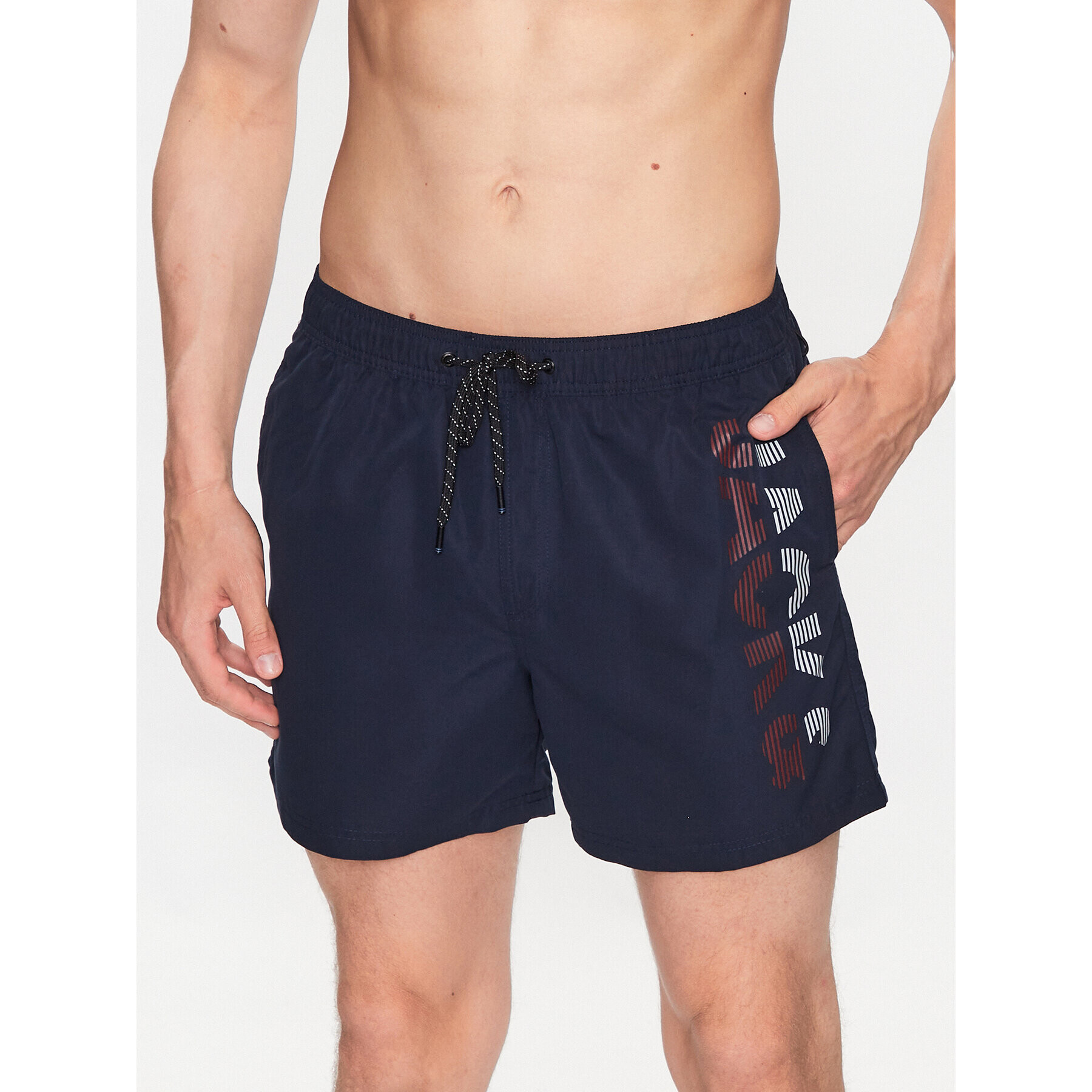 Jack&Jones Plavecké šortky Fiji 12225967 Tmavomodrá Regular Fit - Pepit.sk