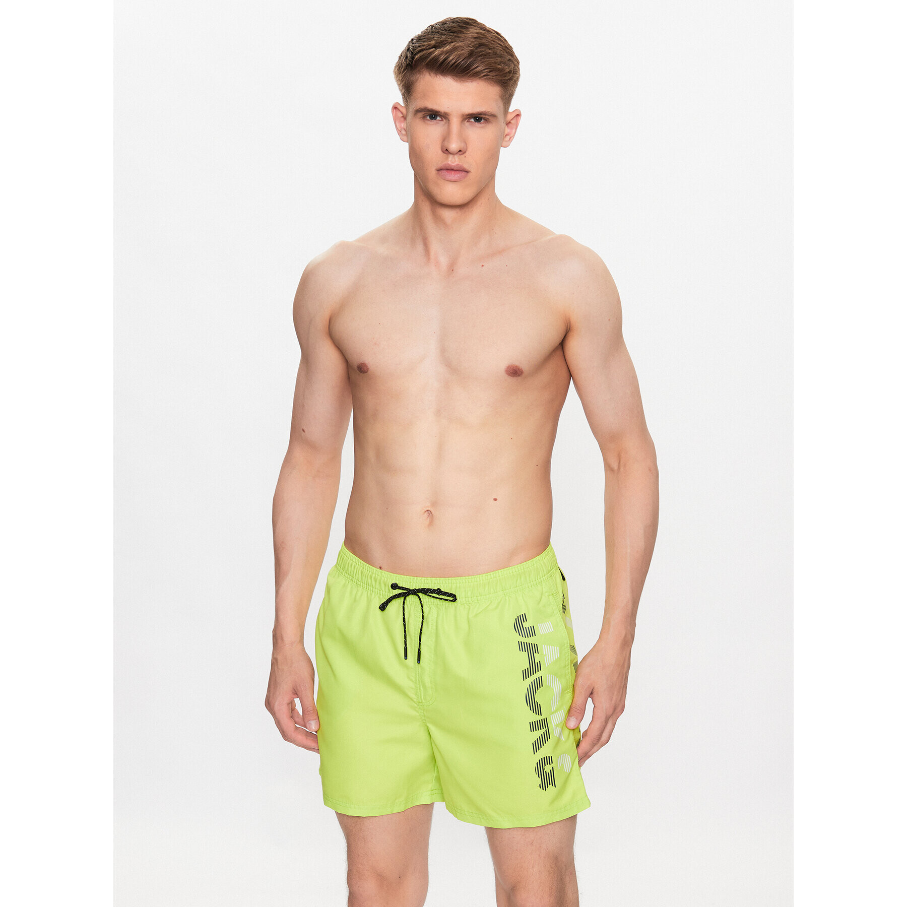 Jack&Jones Plavecké šortky Fiji 12225967 Zelená Regular Fit - Pepit.sk