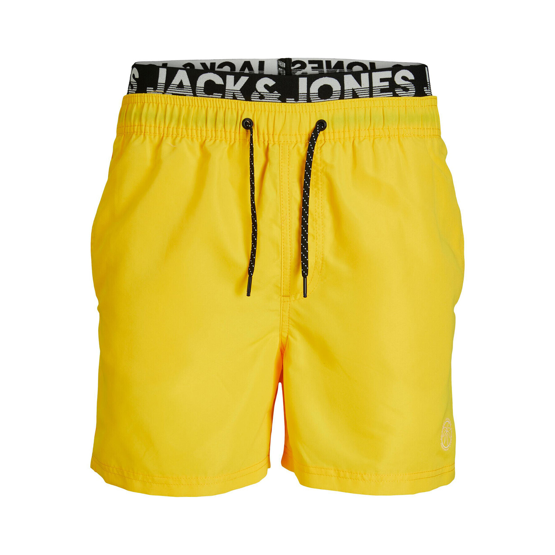 Jack&Jones Plavecké šortky Fiji 12227254 Žltá Regular Fit - Pepit.sk