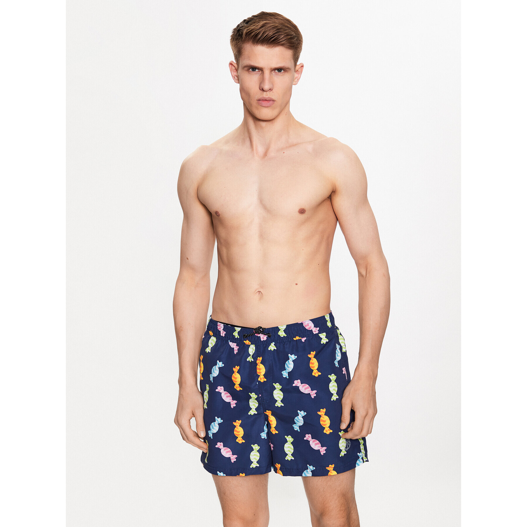 Jack&Jones Plavecké šortky Fiji 12228034 Tmavomodrá Regular Fit - Pepit.sk