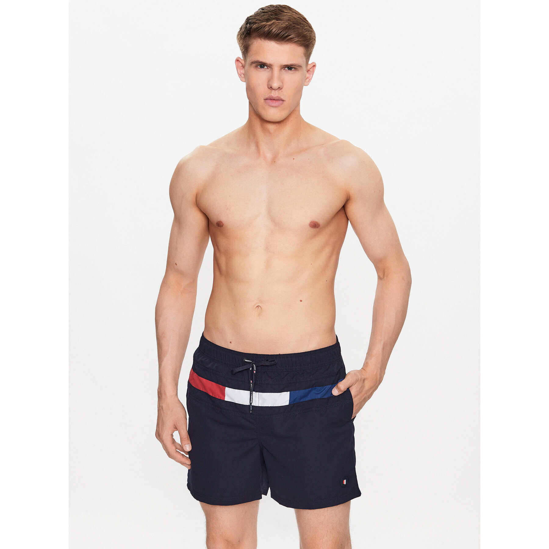 Jack&Jones Plavecké šortky Fiji 12232865 Tmavomodrá Regular Fit - Pepit.sk