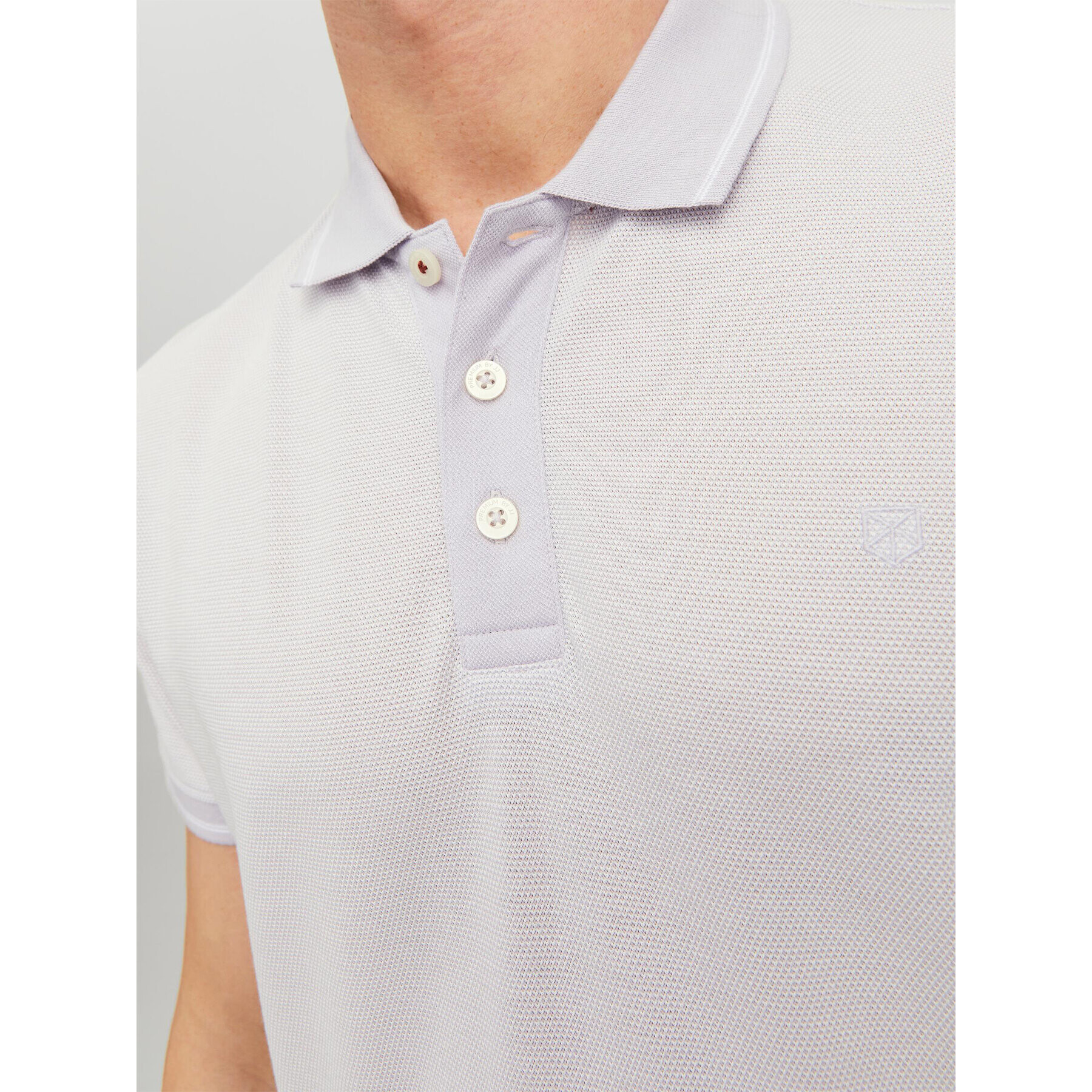 Jack&Jones Polokošeľa Bluwin 12169064 Sivá Regular Fit - Pepit.sk