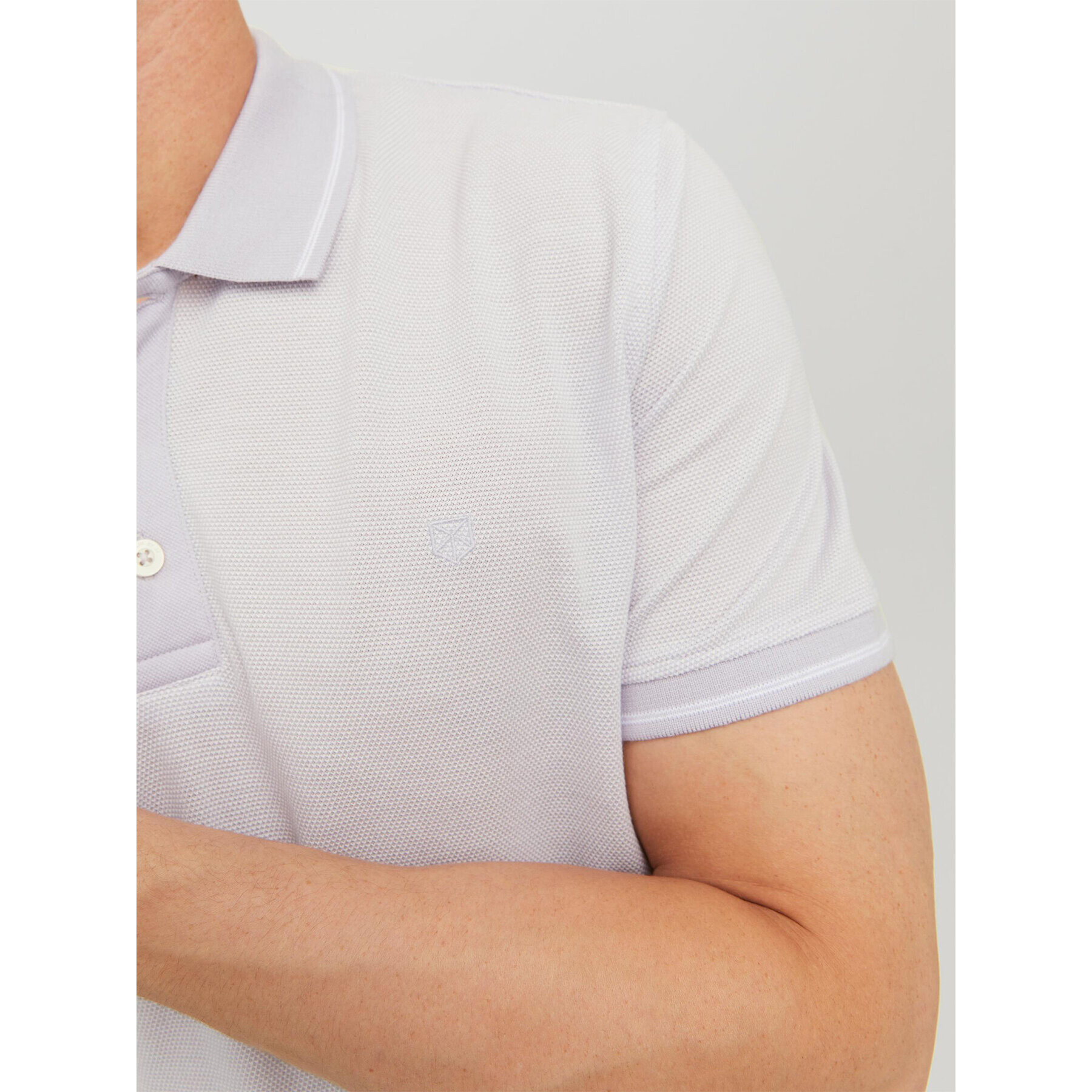 Jack&Jones Polokošeľa Bluwin 12169064 Sivá Regular Fit - Pepit.sk