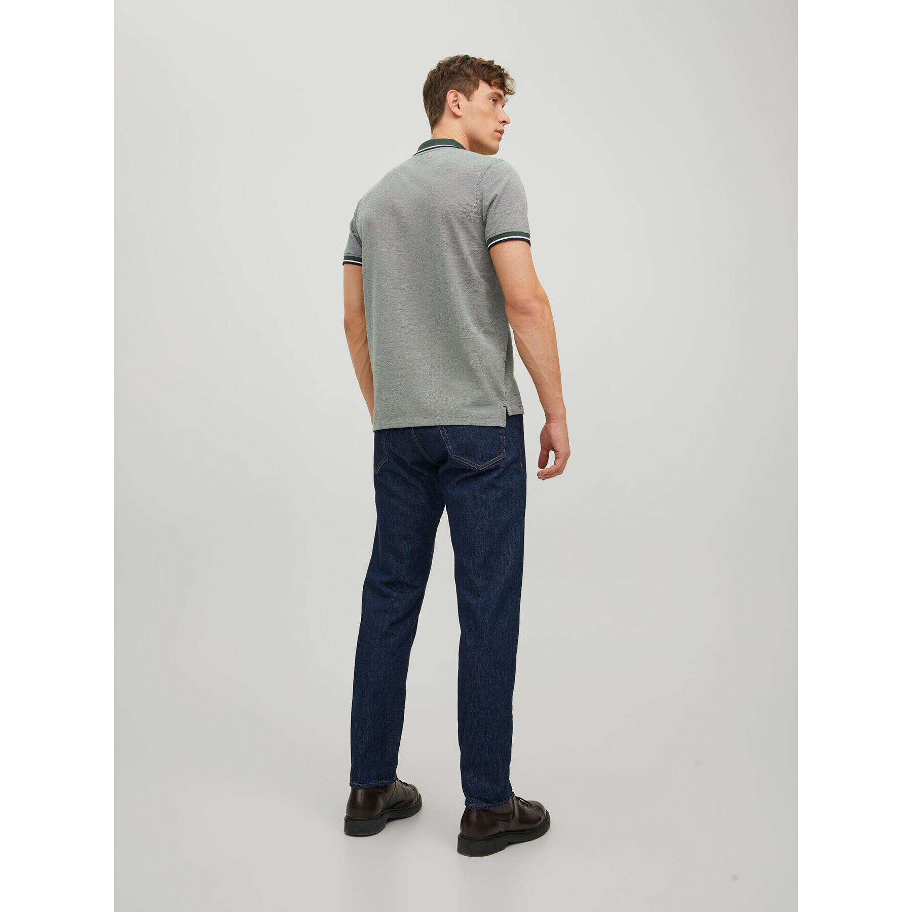 Jack&Jones Polokošeľa 12169064 Zelená Regular Fit - Pepit.sk