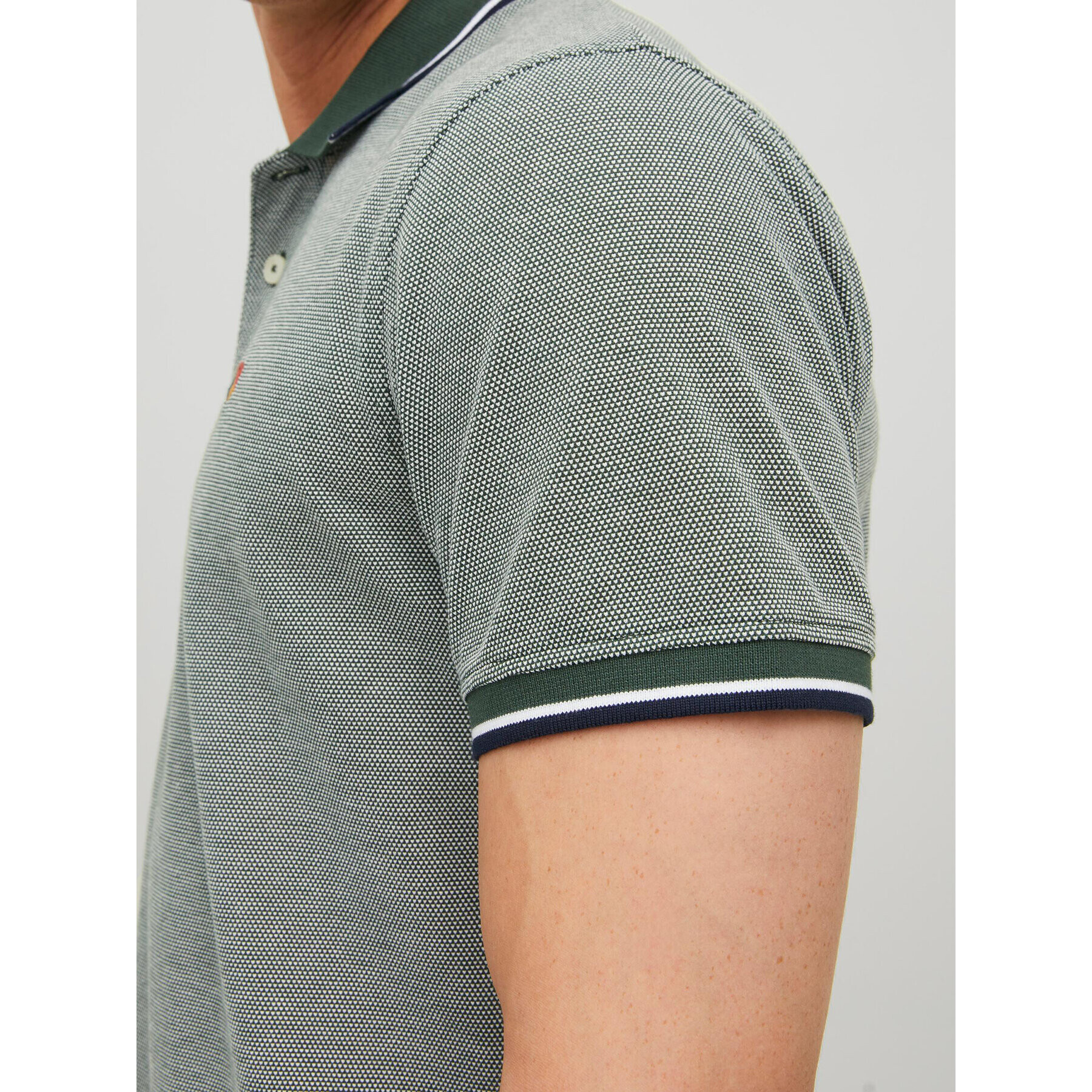 Jack&Jones Polokošeľa 12169064 Zelená Regular Fit - Pepit.sk