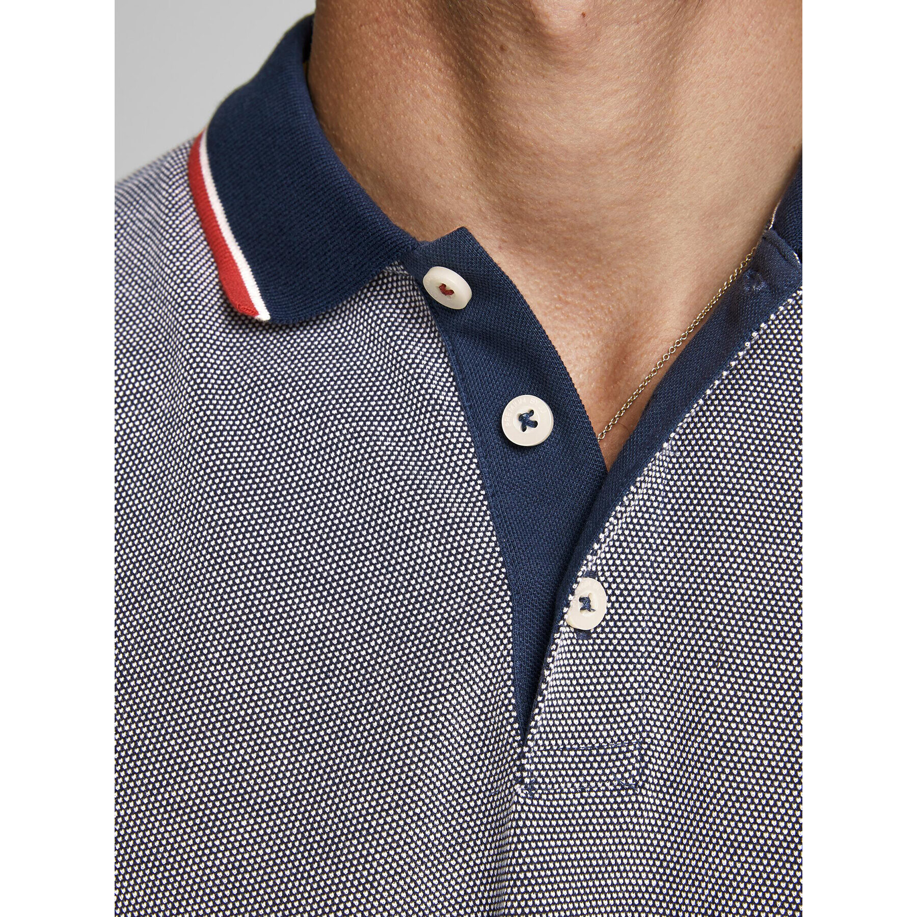 Jack&Jones Polokošeľa 12174038 Sivá Regular Fit - Pepit.sk