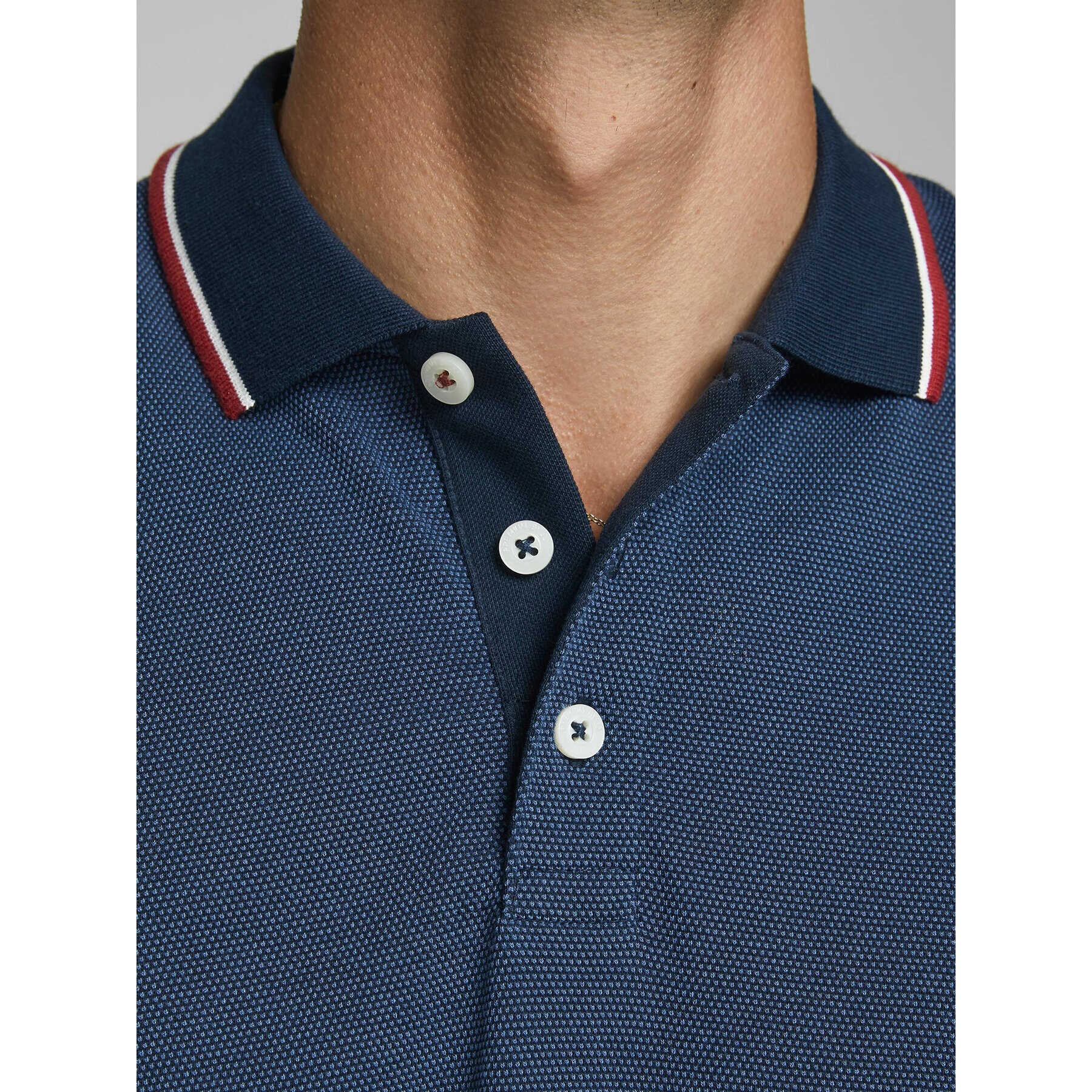 Jack&Jones Polokošeľa 12174038 Tmavomodrá Regular Fit - Pepit.sk