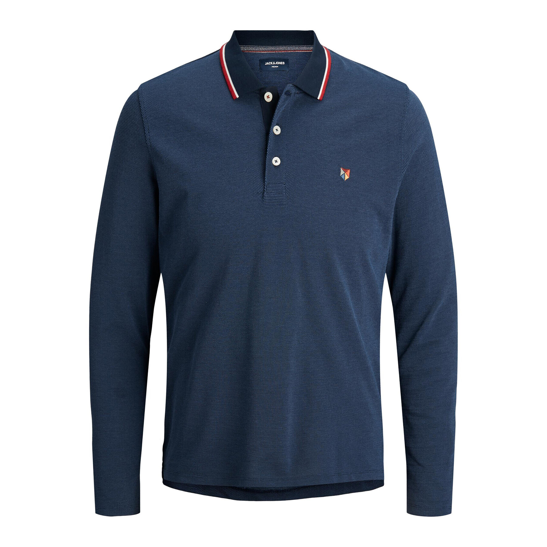 Jack&Jones Polokošeľa 12174038 Tmavomodrá Regular Fit - Pepit.sk