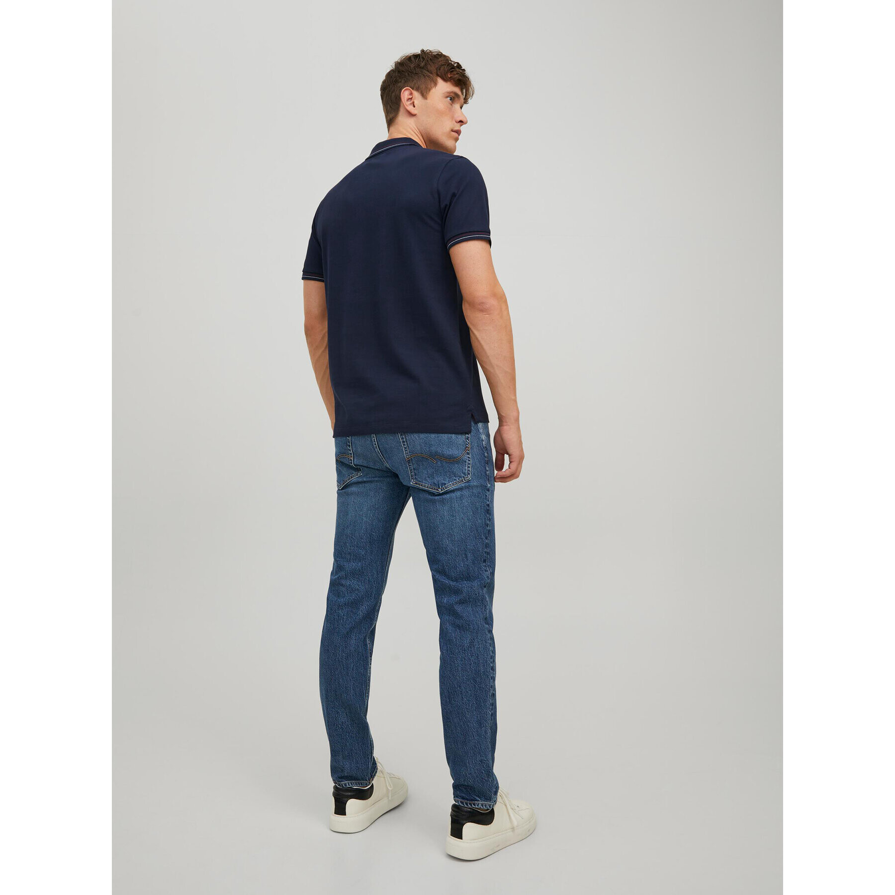 Jack&Jones Polokošeľa 12228843 Tmavomodrá Regular Fit - Pepit.sk