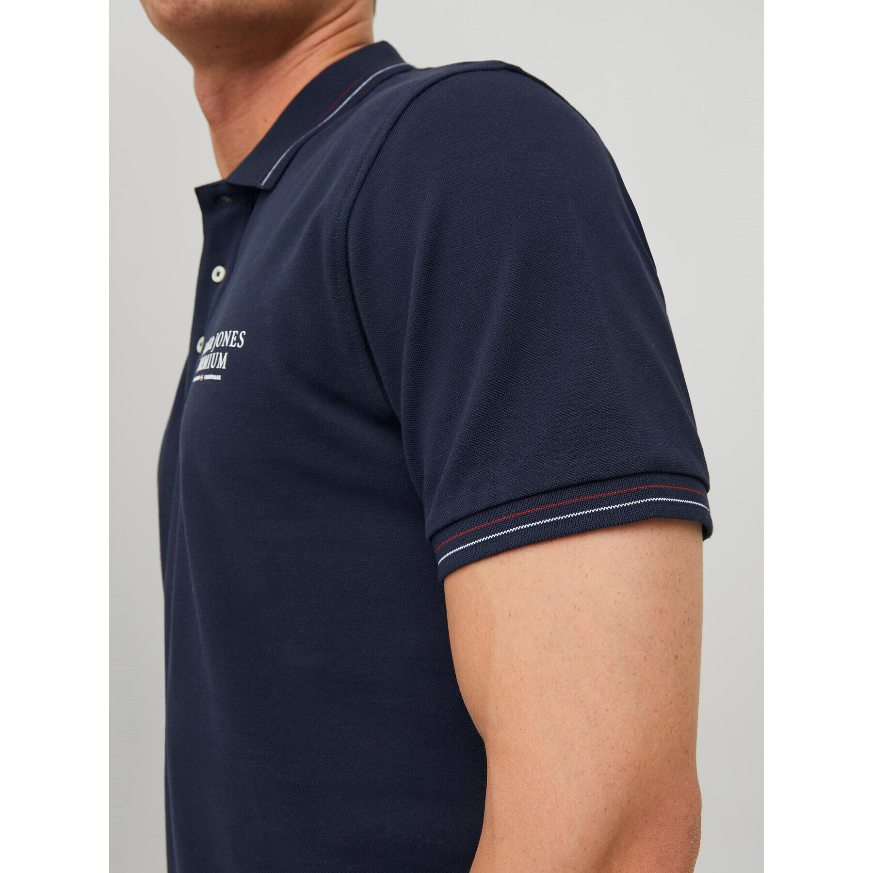 Jack&Jones Polokošeľa 12228843 Tmavomodrá Regular Fit - Pepit.sk